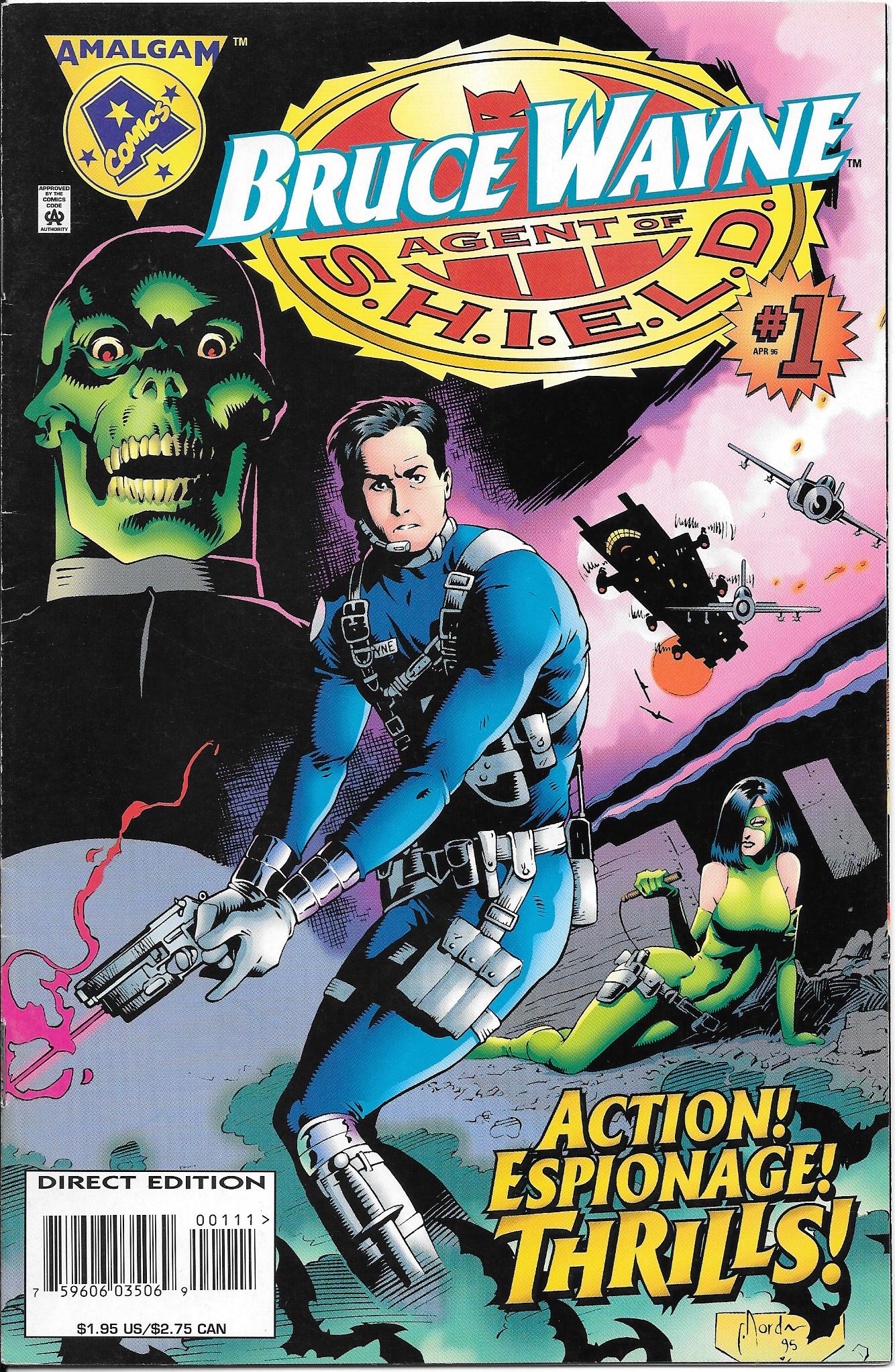 Amalgam Bruce Wayne Agent of Sheild #1 VF+