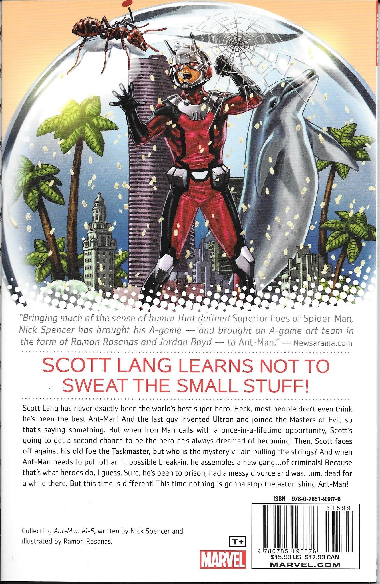 Ant-Man Second-Chance Man TPB NM