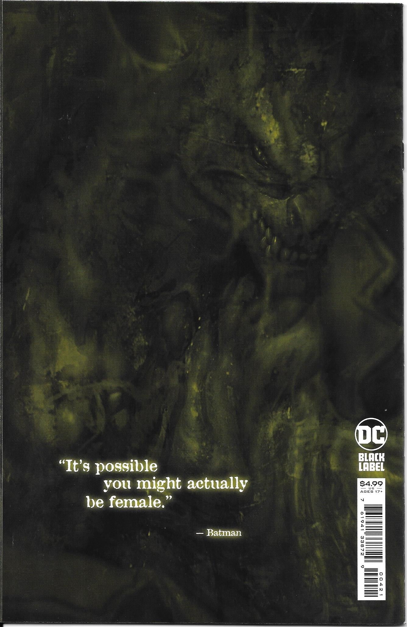 Batman Reptilian #4 NM