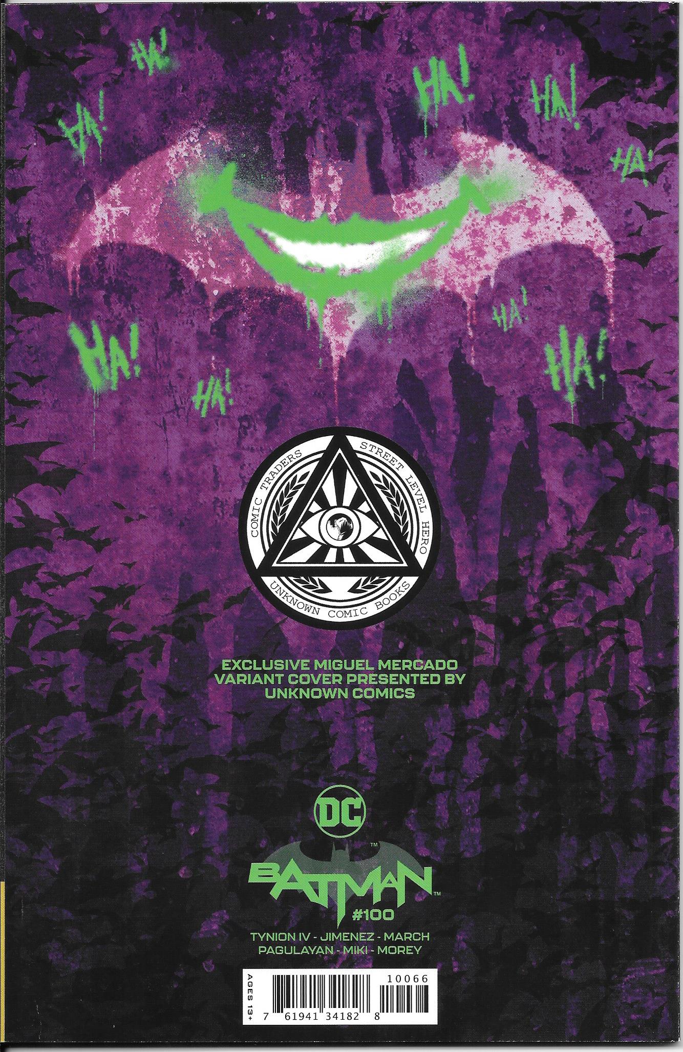 Batman #100 (2020) (Virgin) NM