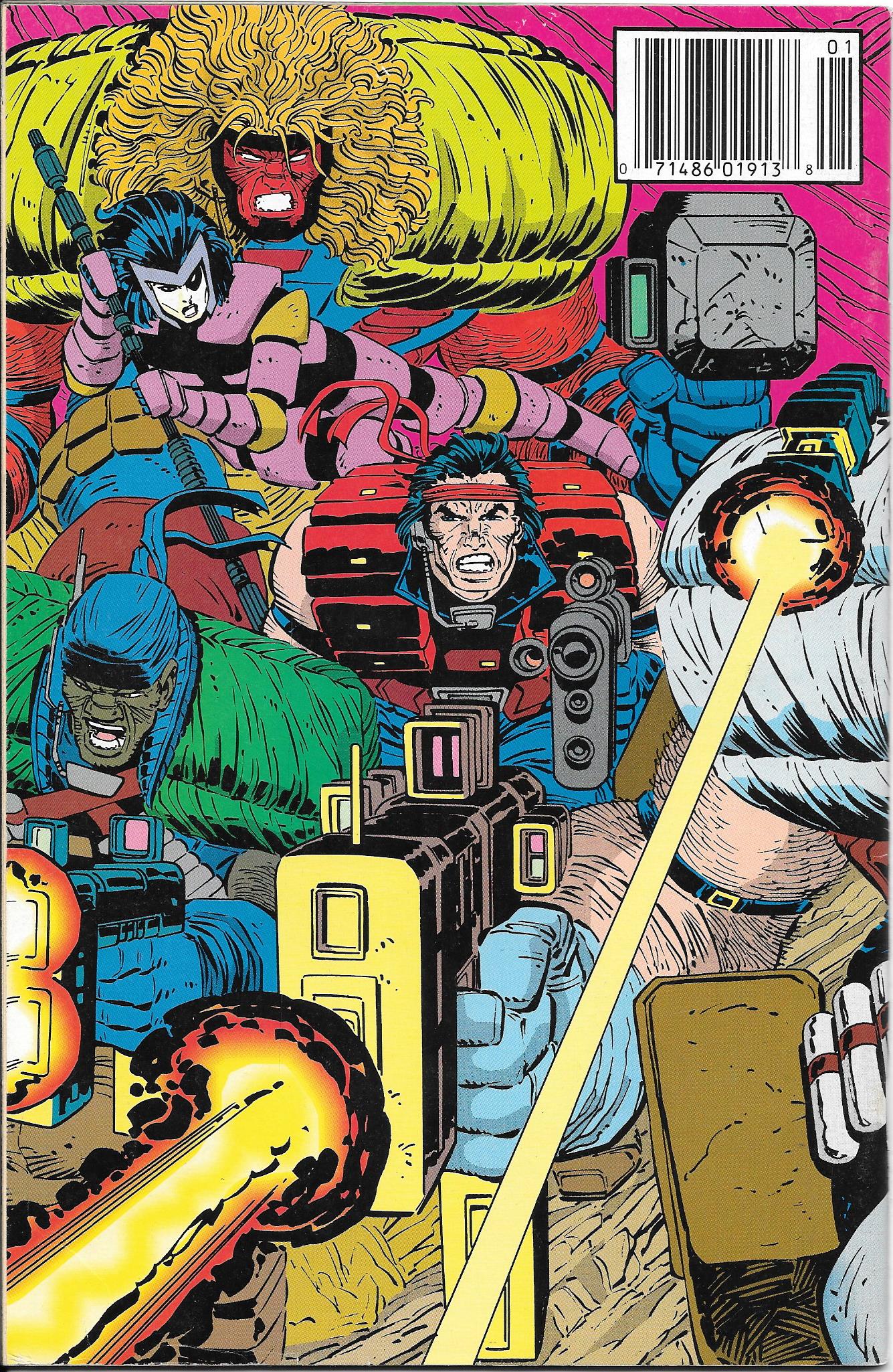 Cable #1 Blood and Metal (Newsstand) VF+