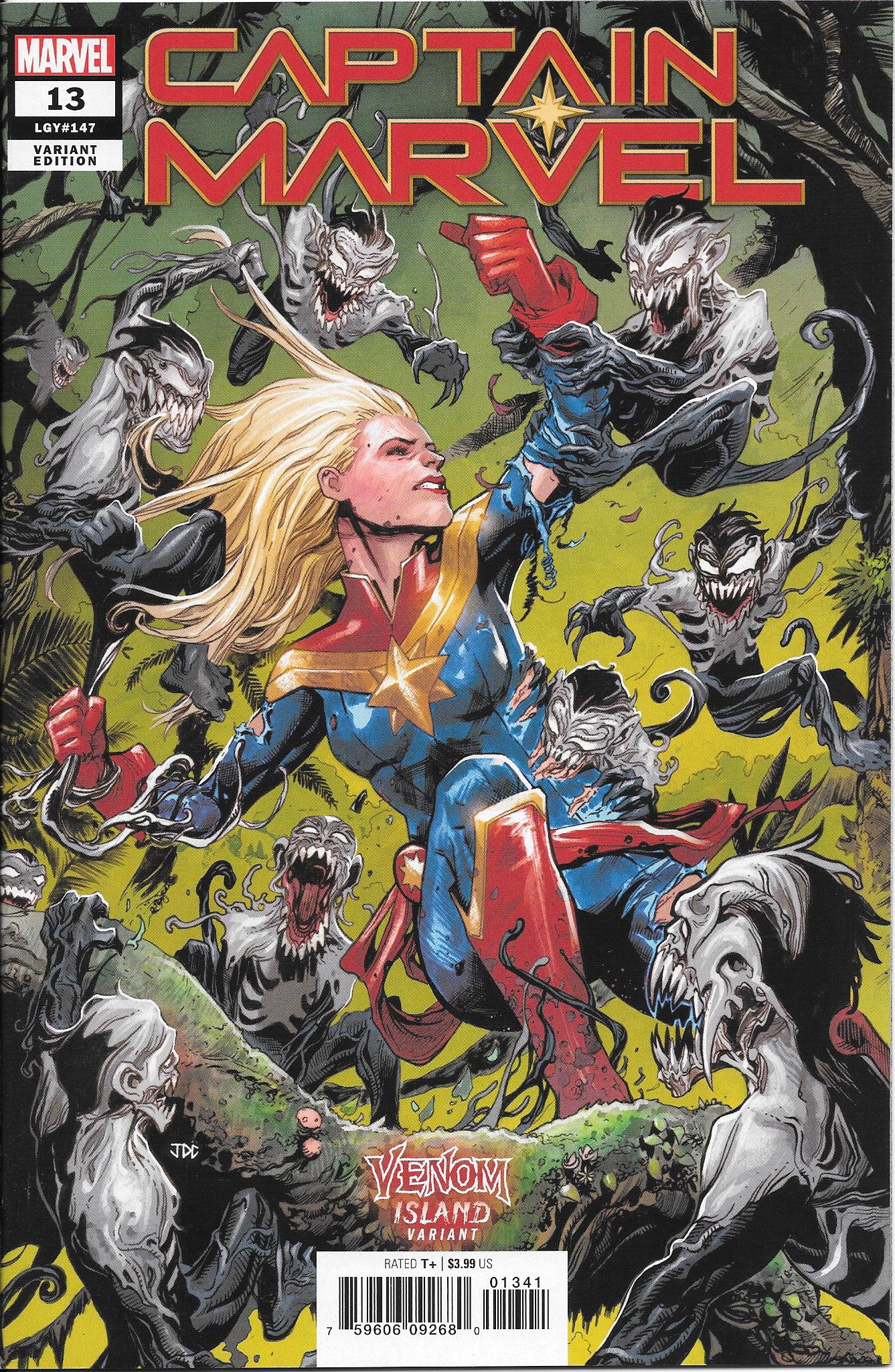 Captain Marvel #13 (Venom Island) NM