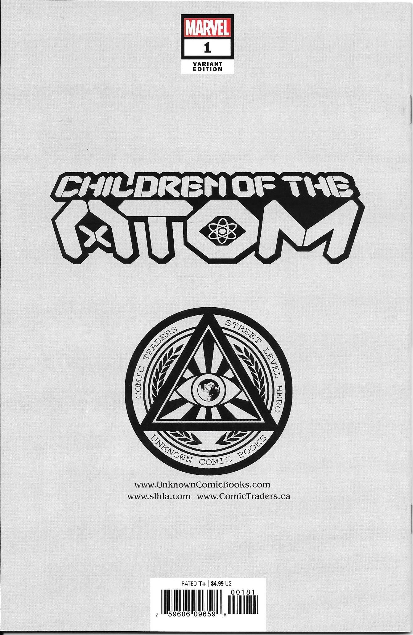 Children of the Atom #1 (Variant) NM+