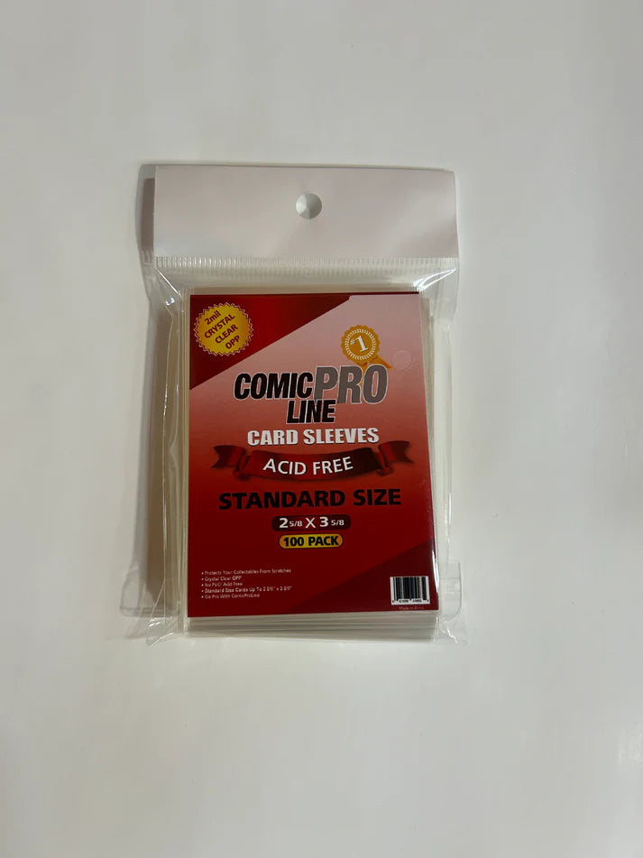 Comic PRO Line "Standard Card Sleeves" (Crystal Clear)