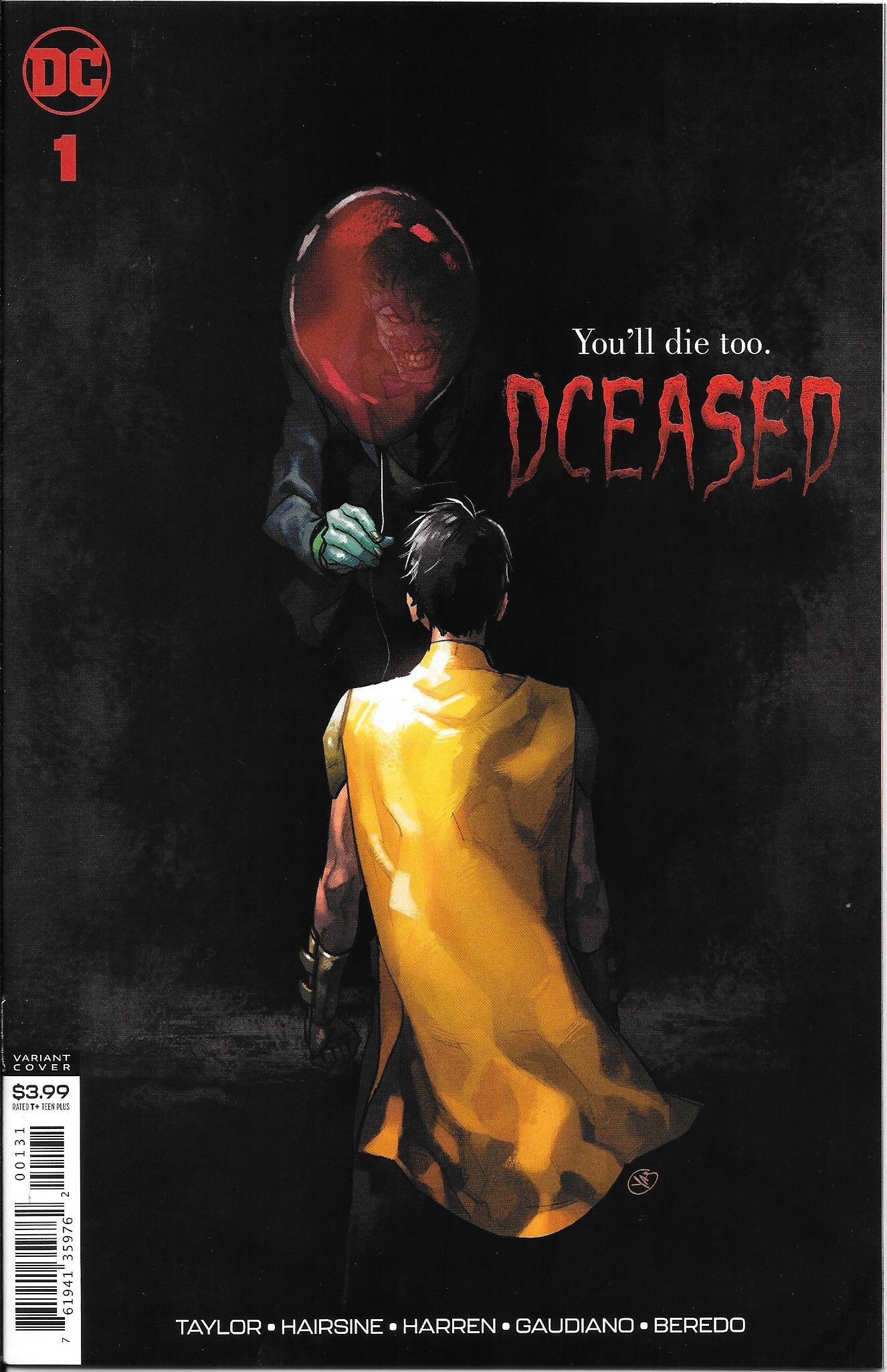 DCeased #1 (IT Variant) NM+