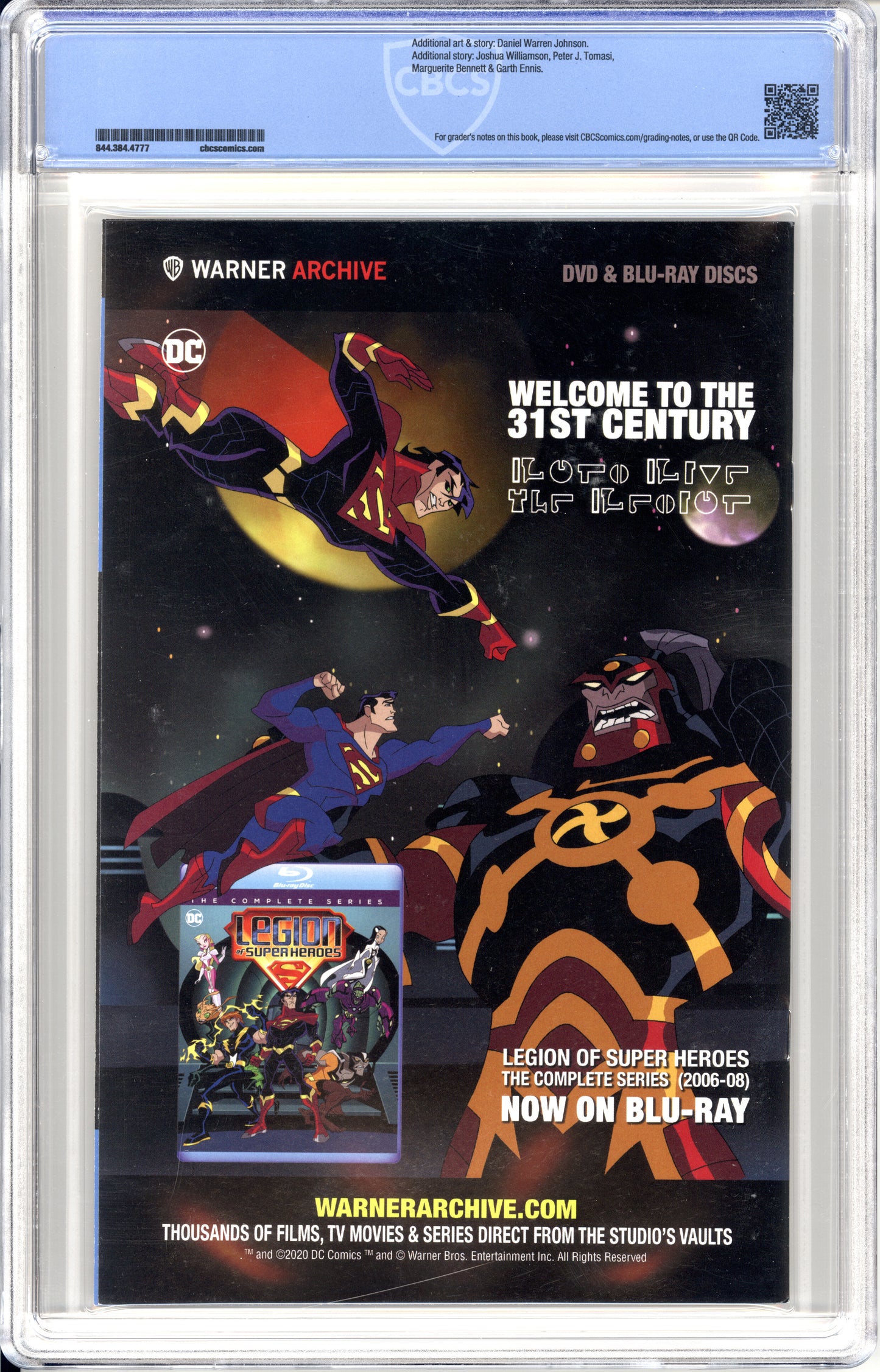 Dark Nights Death Metal Legends of the Dark Knights #1 (9.8) "CBCS"