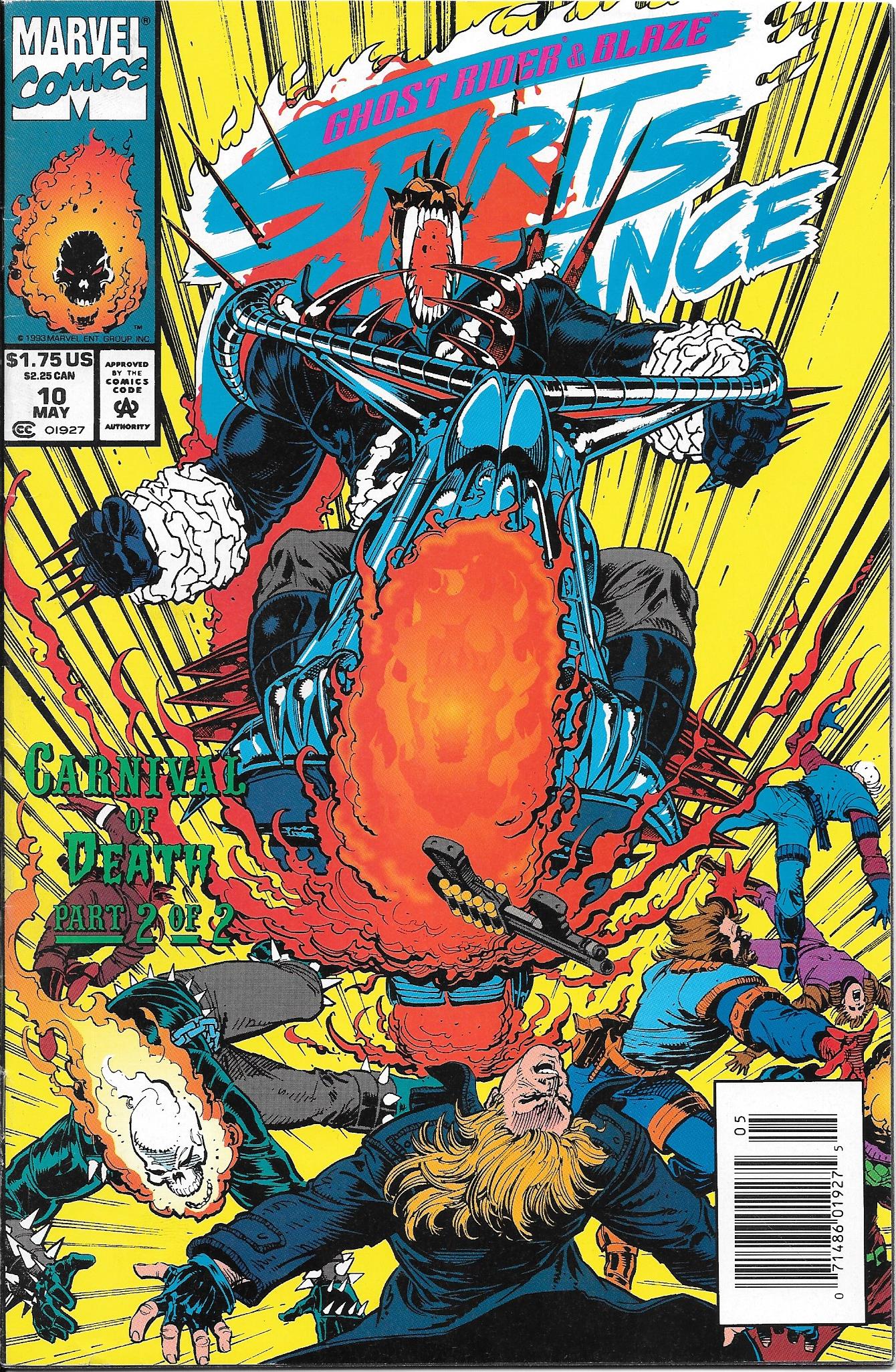 Ghost Rider and Blaze Spirit of Vengeance #10 (Newsstand) VF+