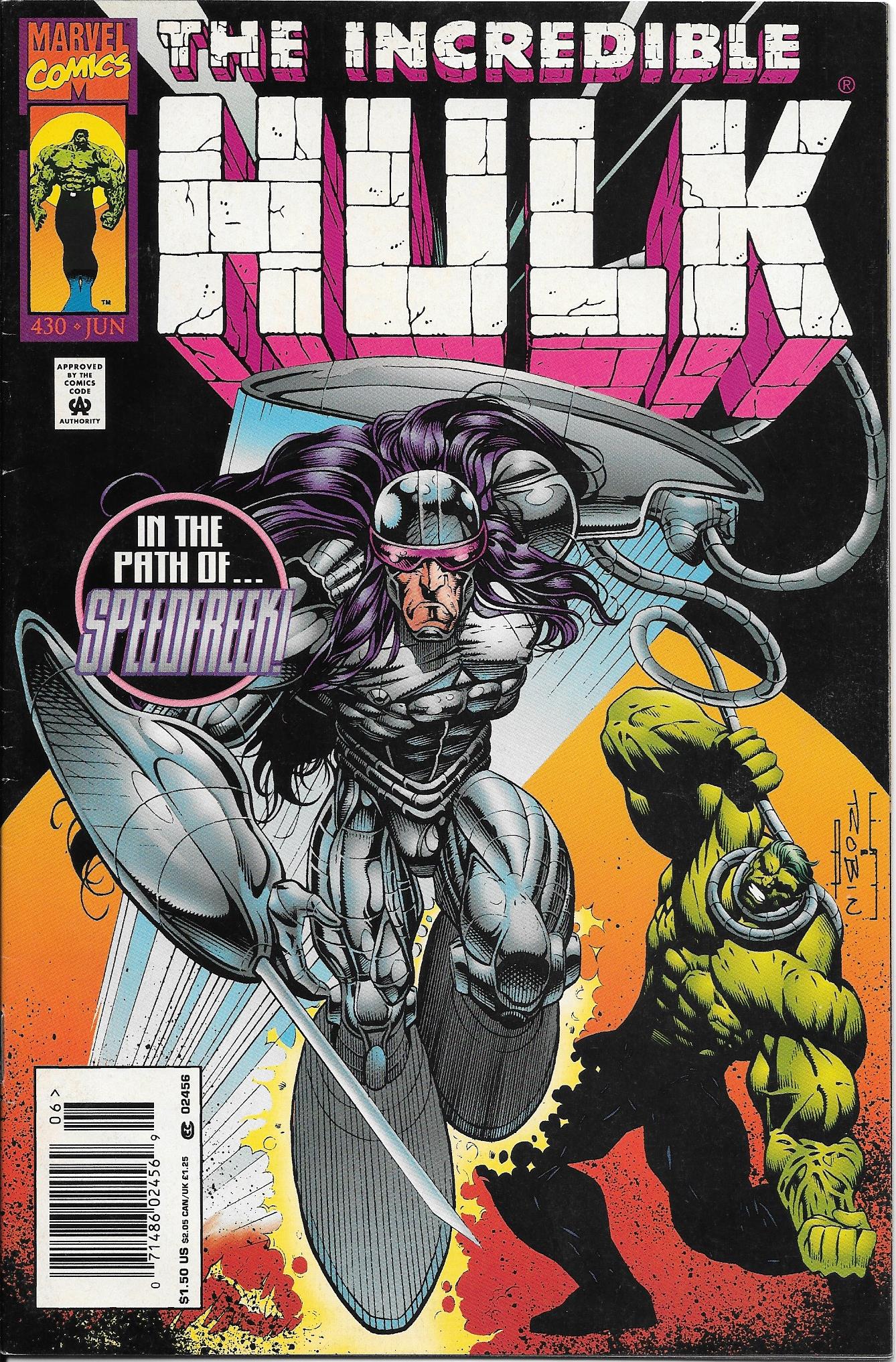 Incredible Hulk #430 (Newsstand) -NM