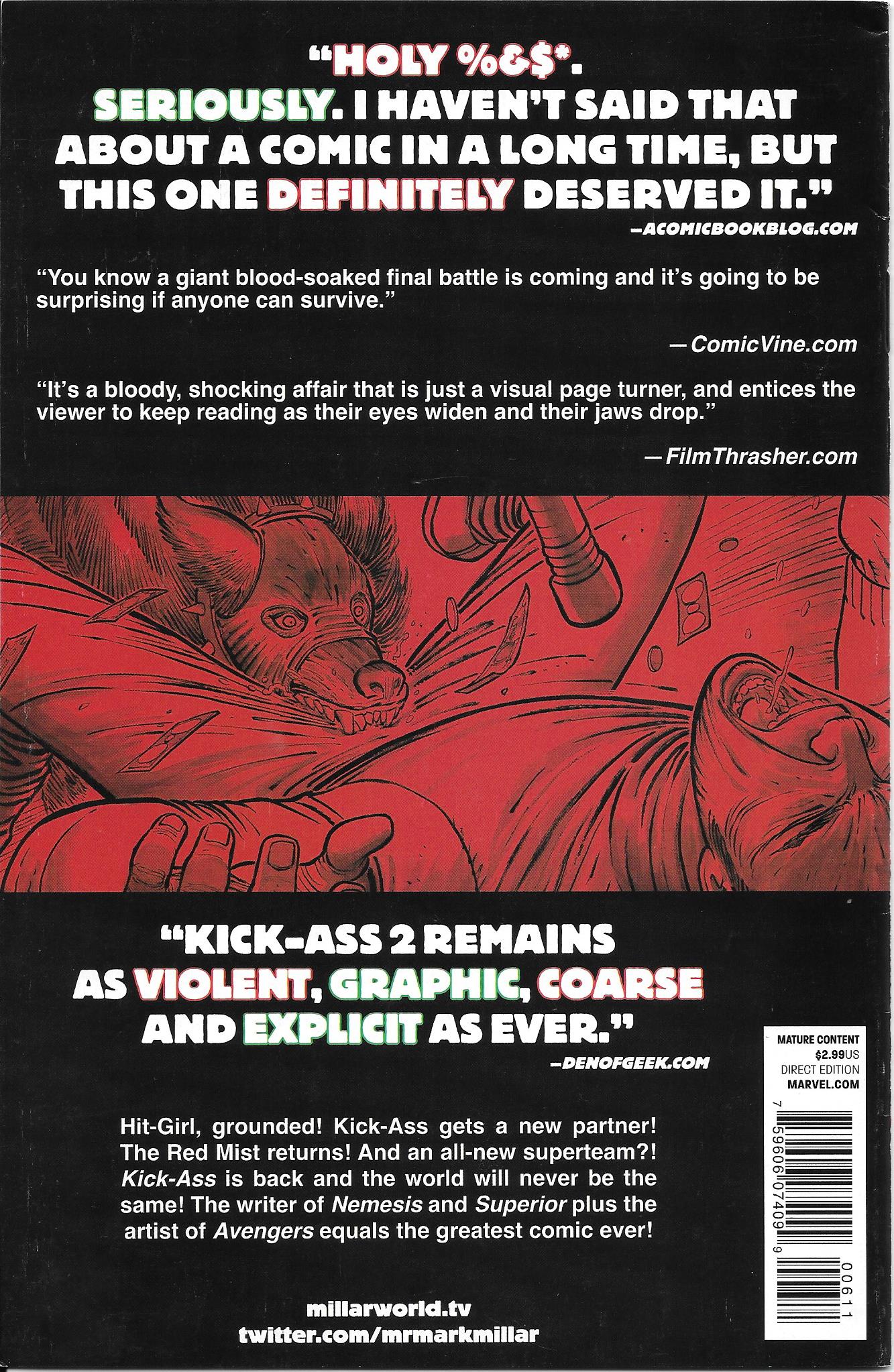 Kick Ass #6 (Vol. 2) NM