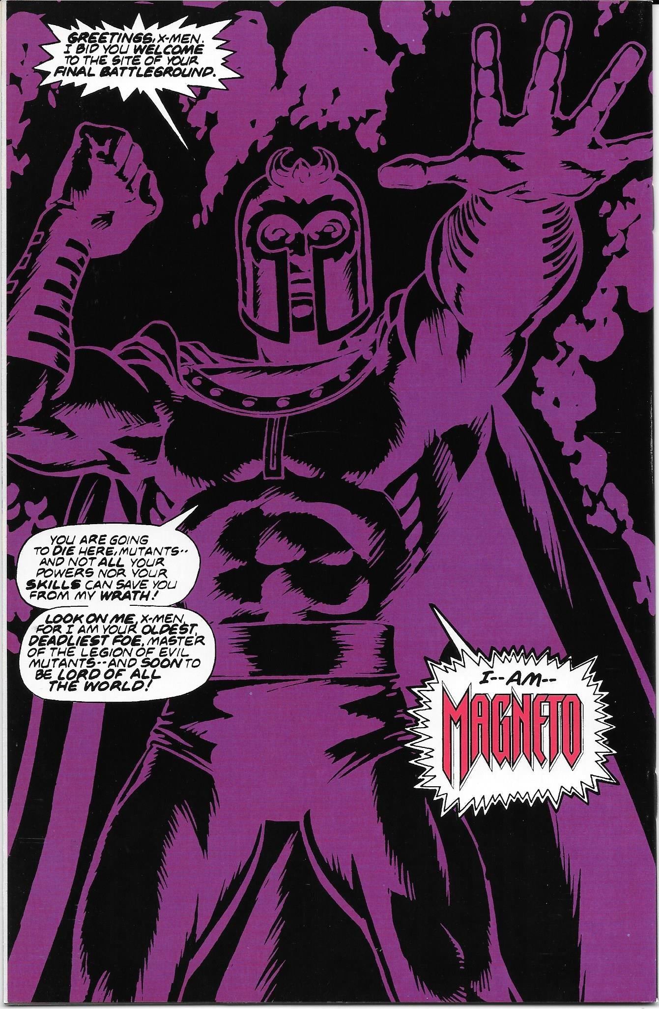 Magneto #0 NM (Purple Foil)