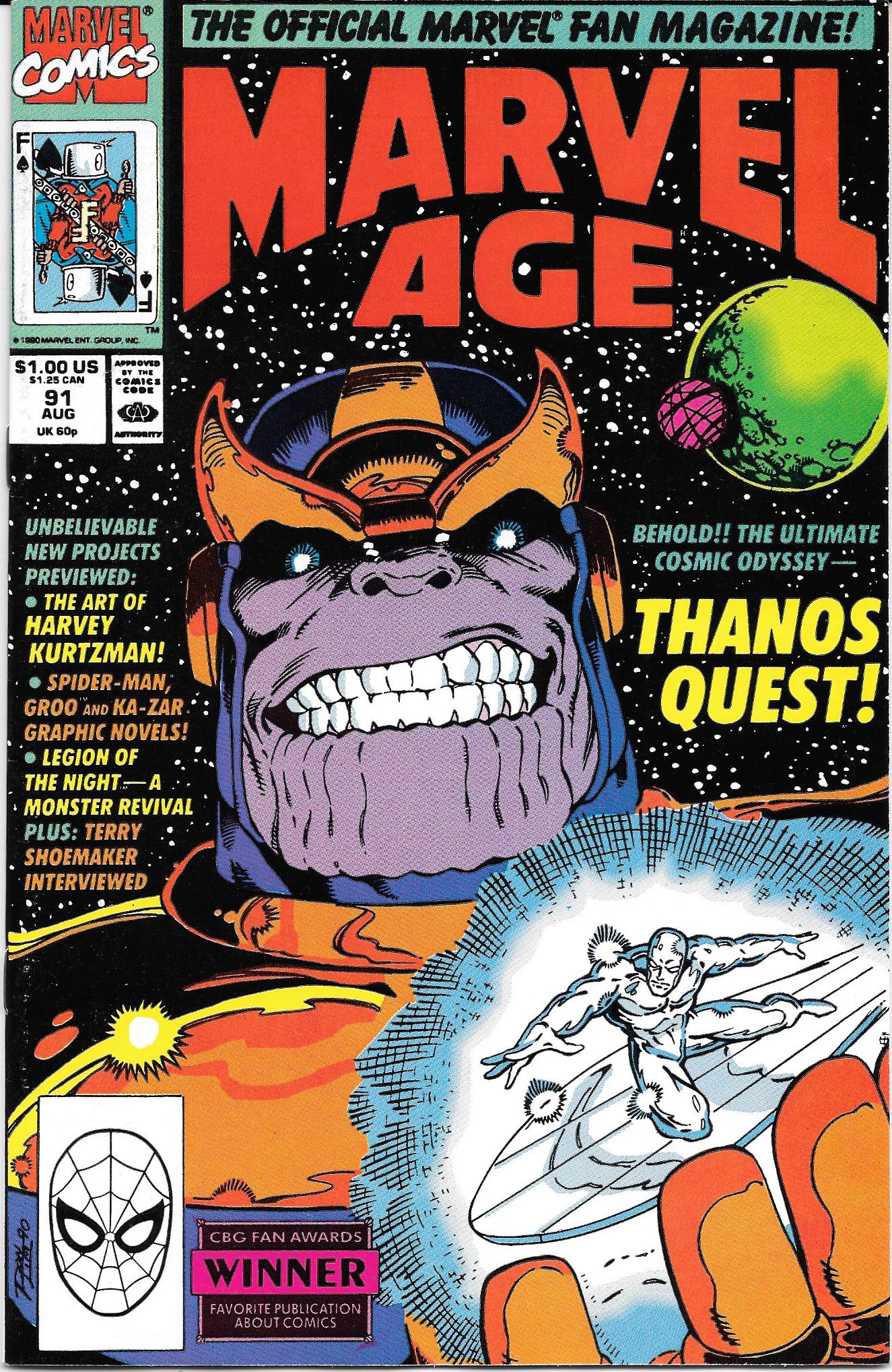 Marvel Age #91 NM
