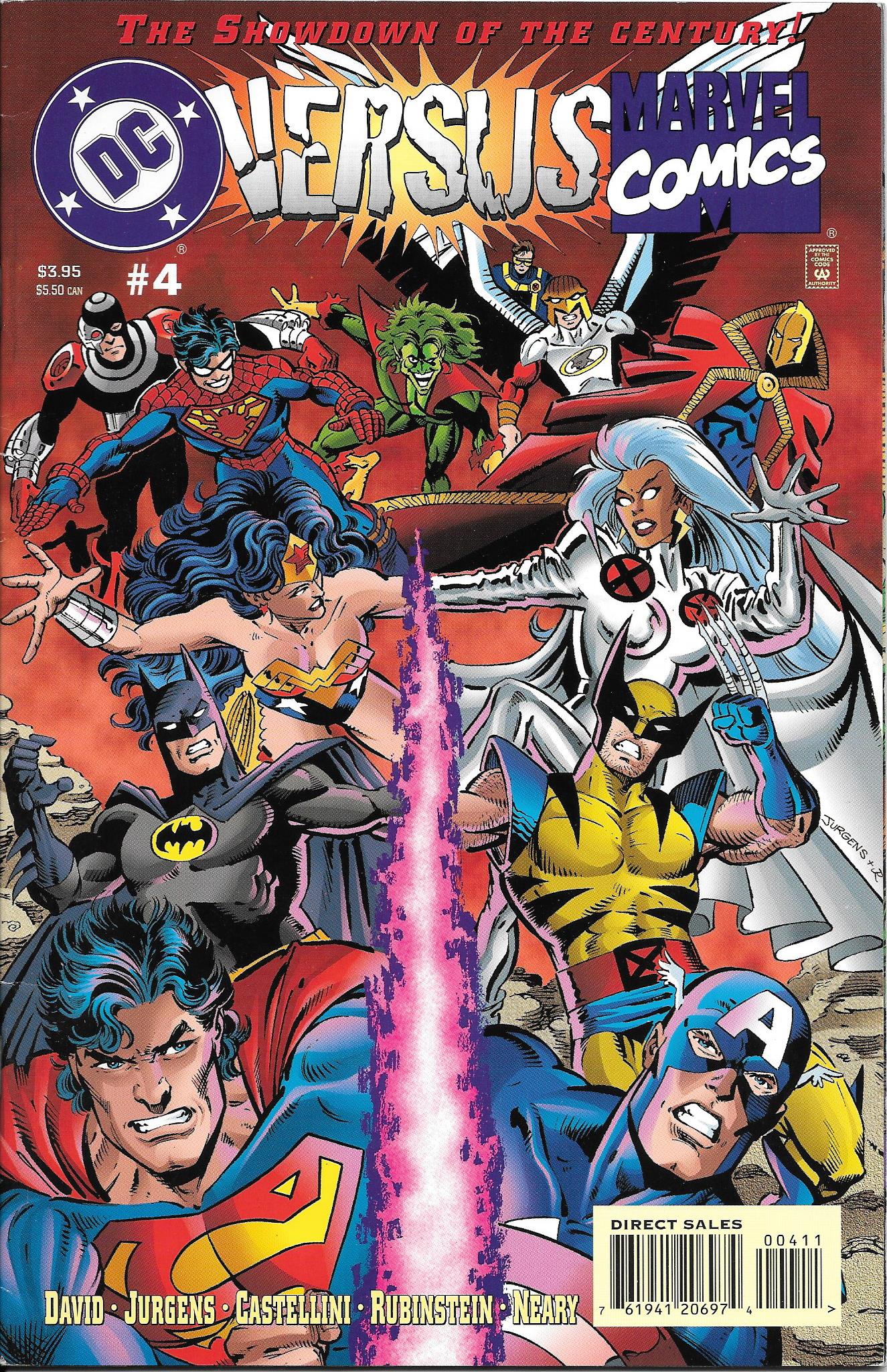 Marvel Comics Versus DC Comics #4 VF+