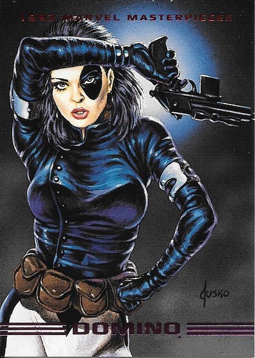 Marvel Masterpiece 1993 Domino #46