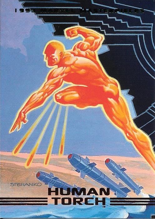 Marvel Masterpiece 1993 Human Torch #2