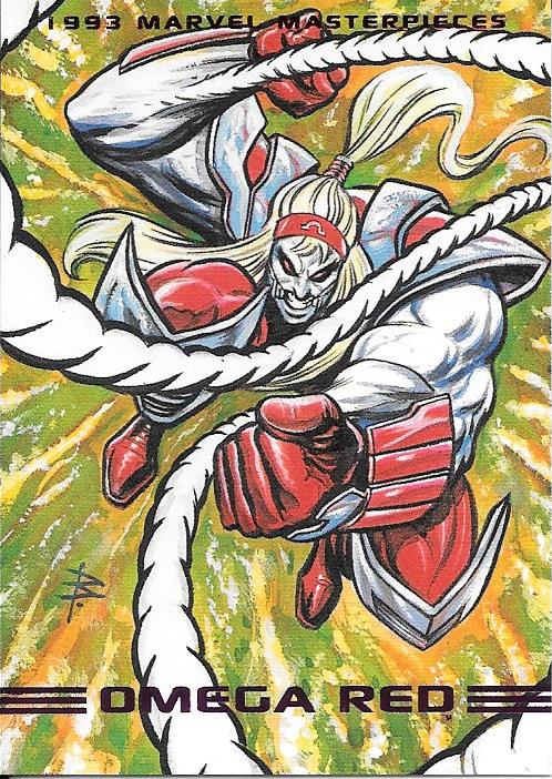 Marvel Masterpiece 1993 Omega Red #54