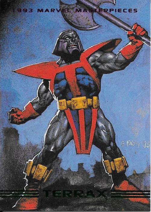 Marvel Masterpiece 1993 Terrax #88