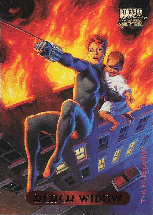Marvel Masterpiece 1994 Black Widow #9
