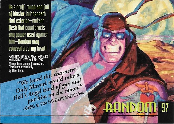 Marvel Masterpiece 1994 Random #97