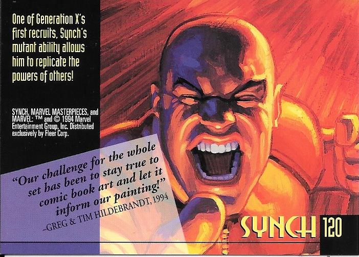 Marvel Masterpiece 1994 Synch #120