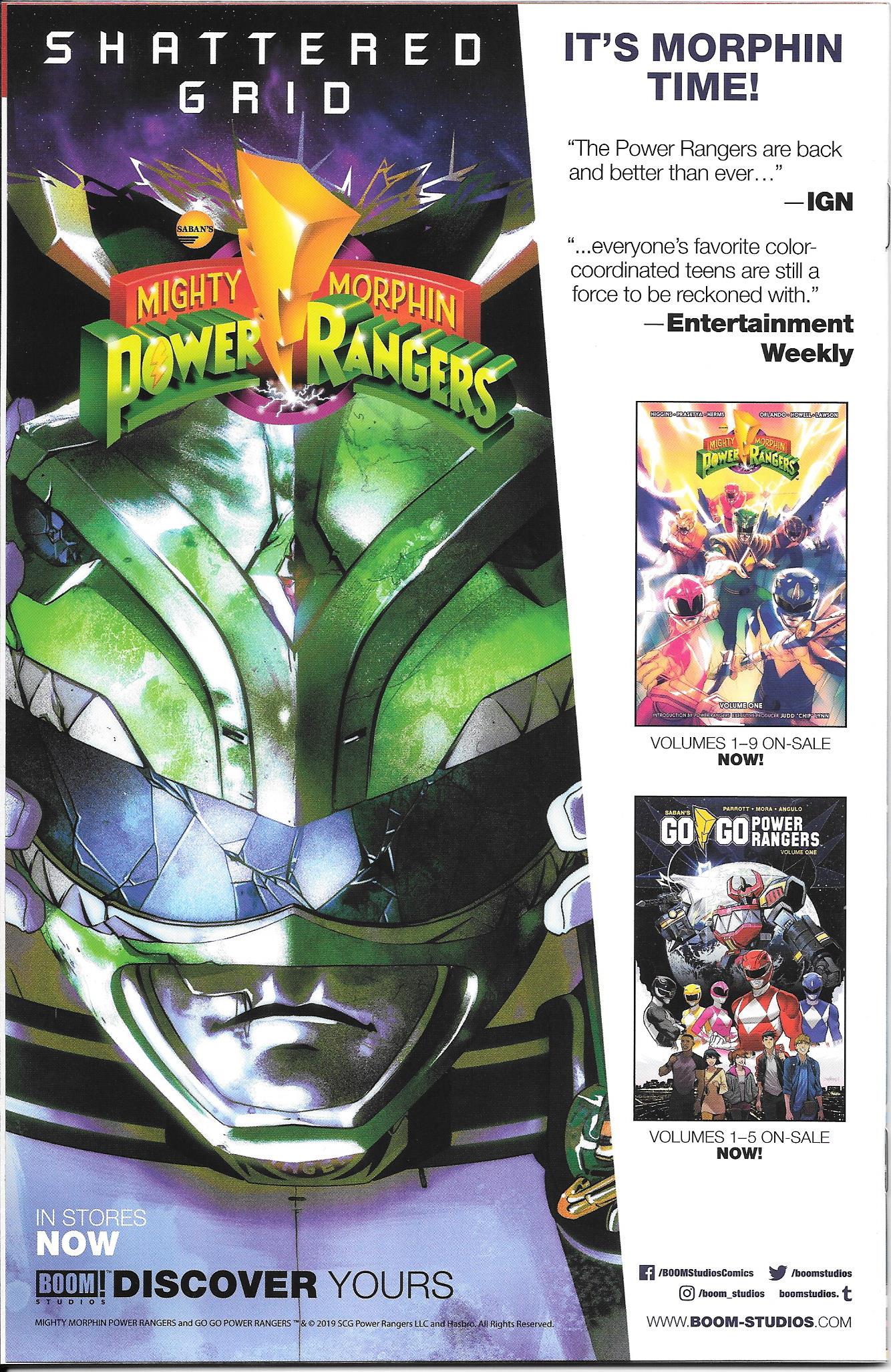Mighty Morphin Power Rangers/TMNT #1 NM+
