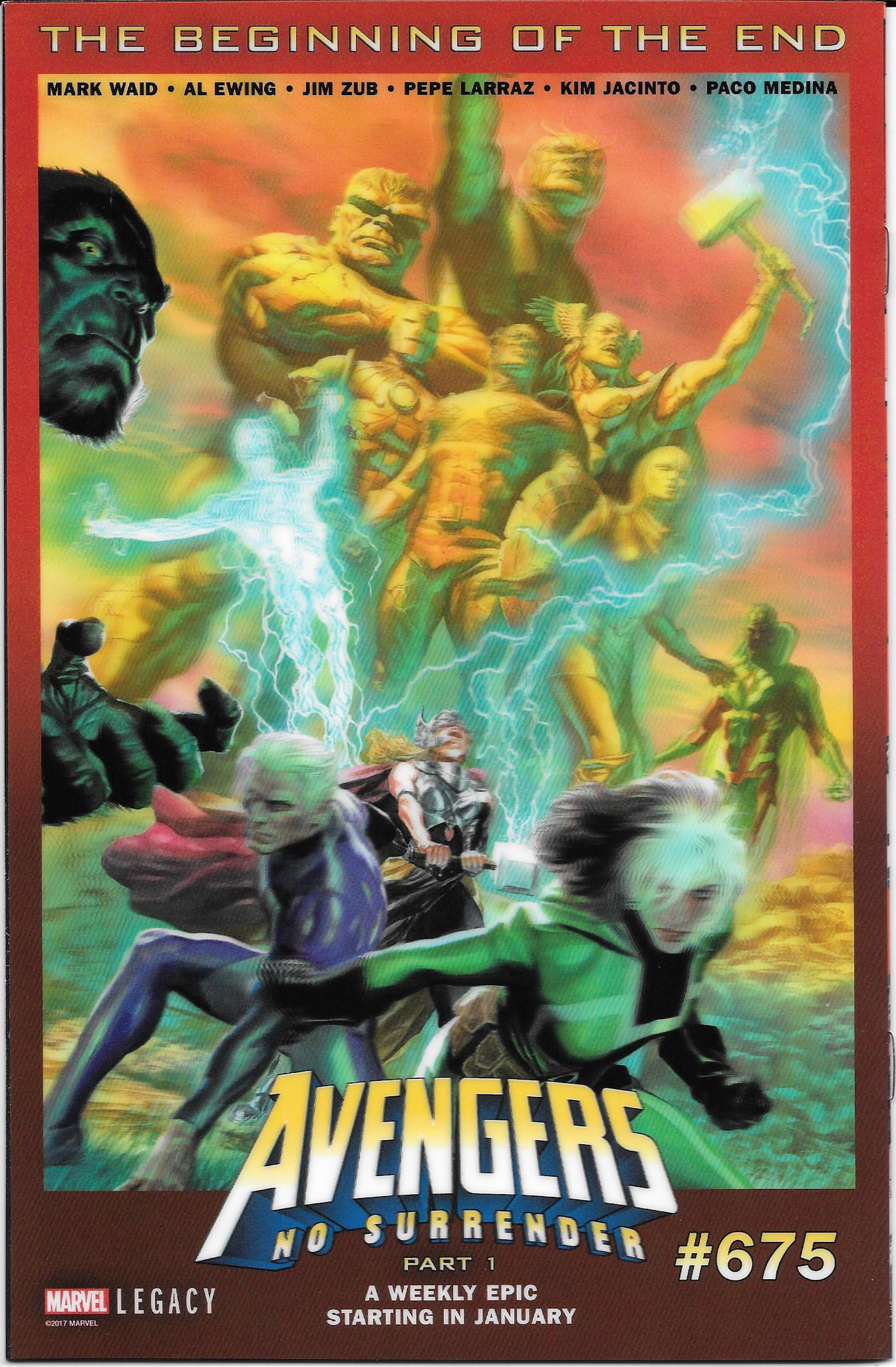Old Man Logan #31 NM+ (Lenticular)