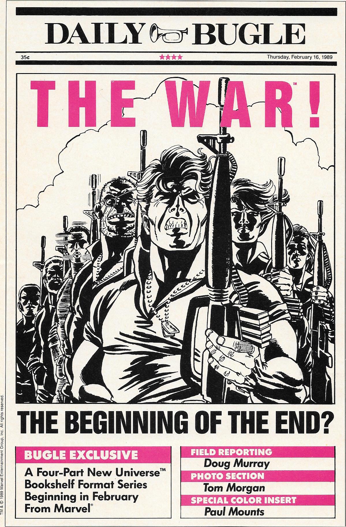 Punisher War Journal #6 NM