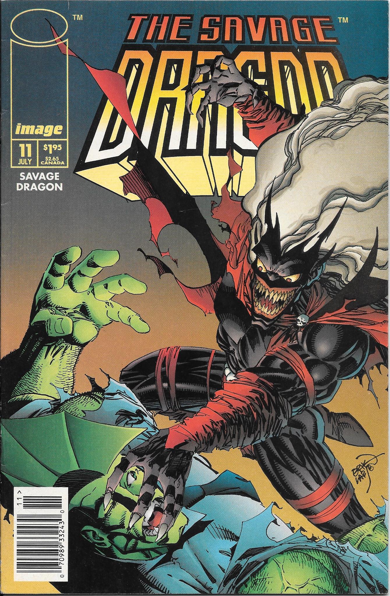 Savage Dragon #11 (Newsstand) -NM