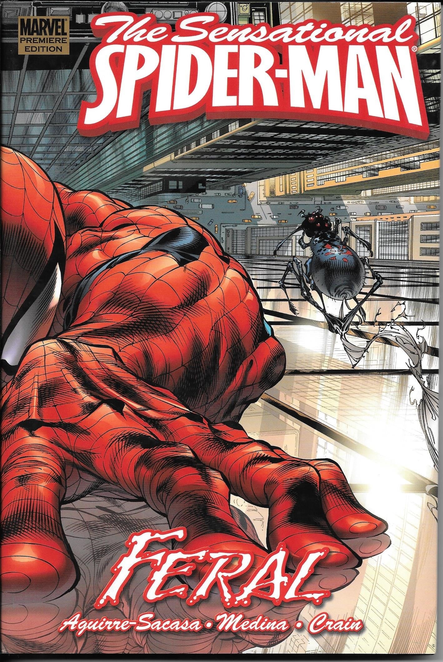 Sensational Spider-Man Feral "Hardcover Book" NM
