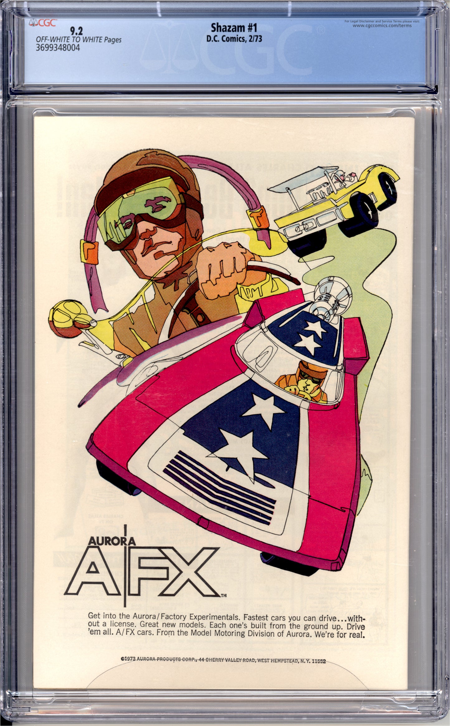 Shazam #1 (9.2) "CGC"