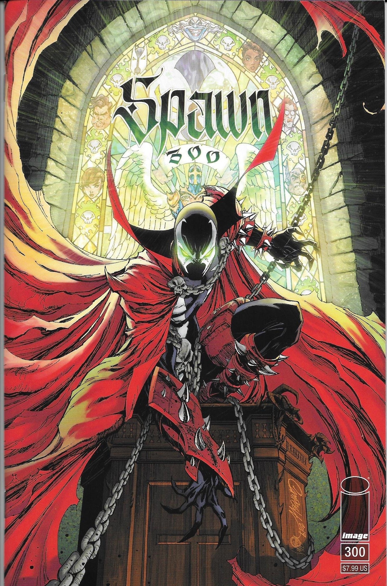 Spawn #300 NM+ (Cover M)
