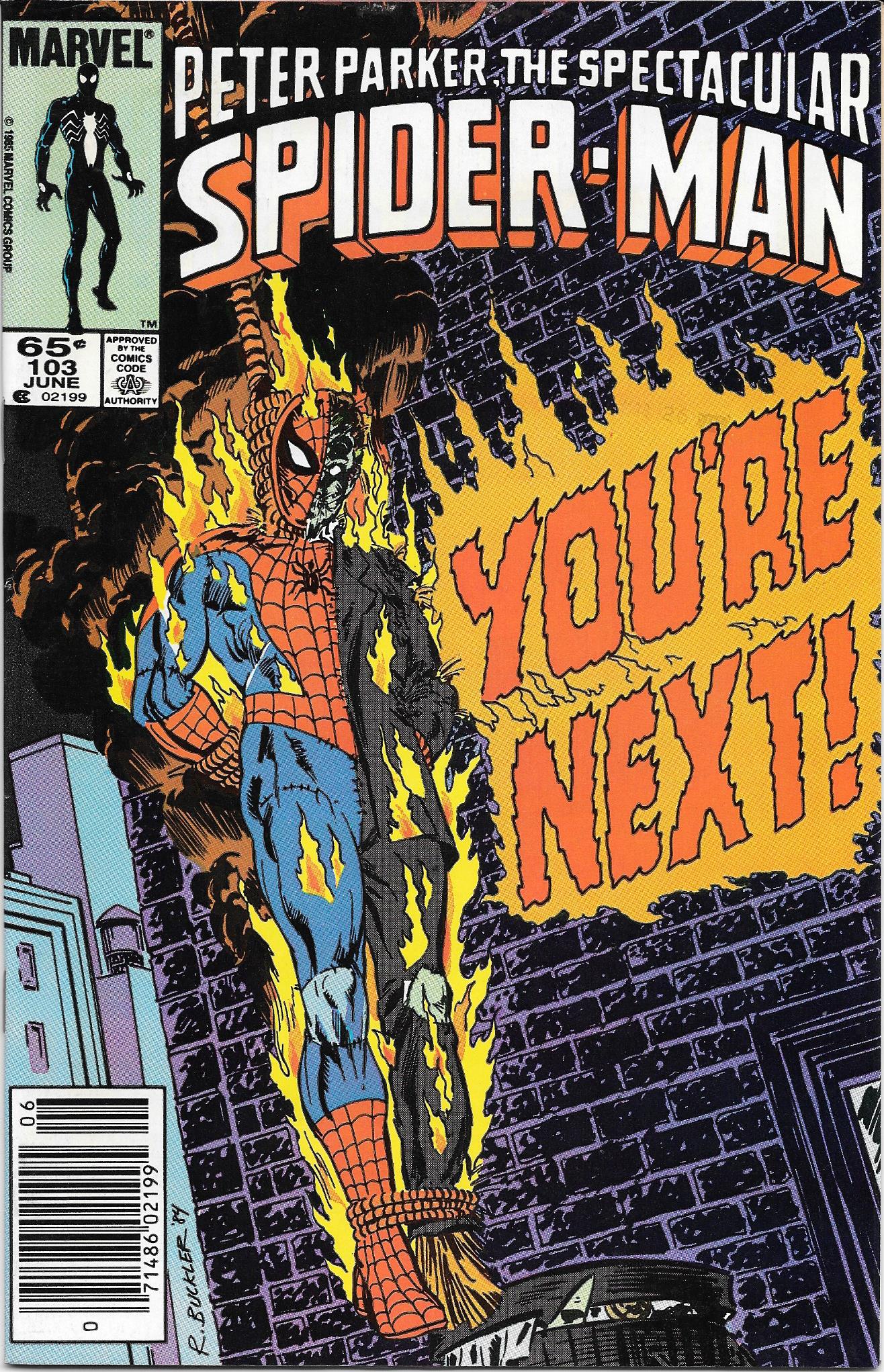 Spectacular Spider-Man #103 (Newsstand) NM
