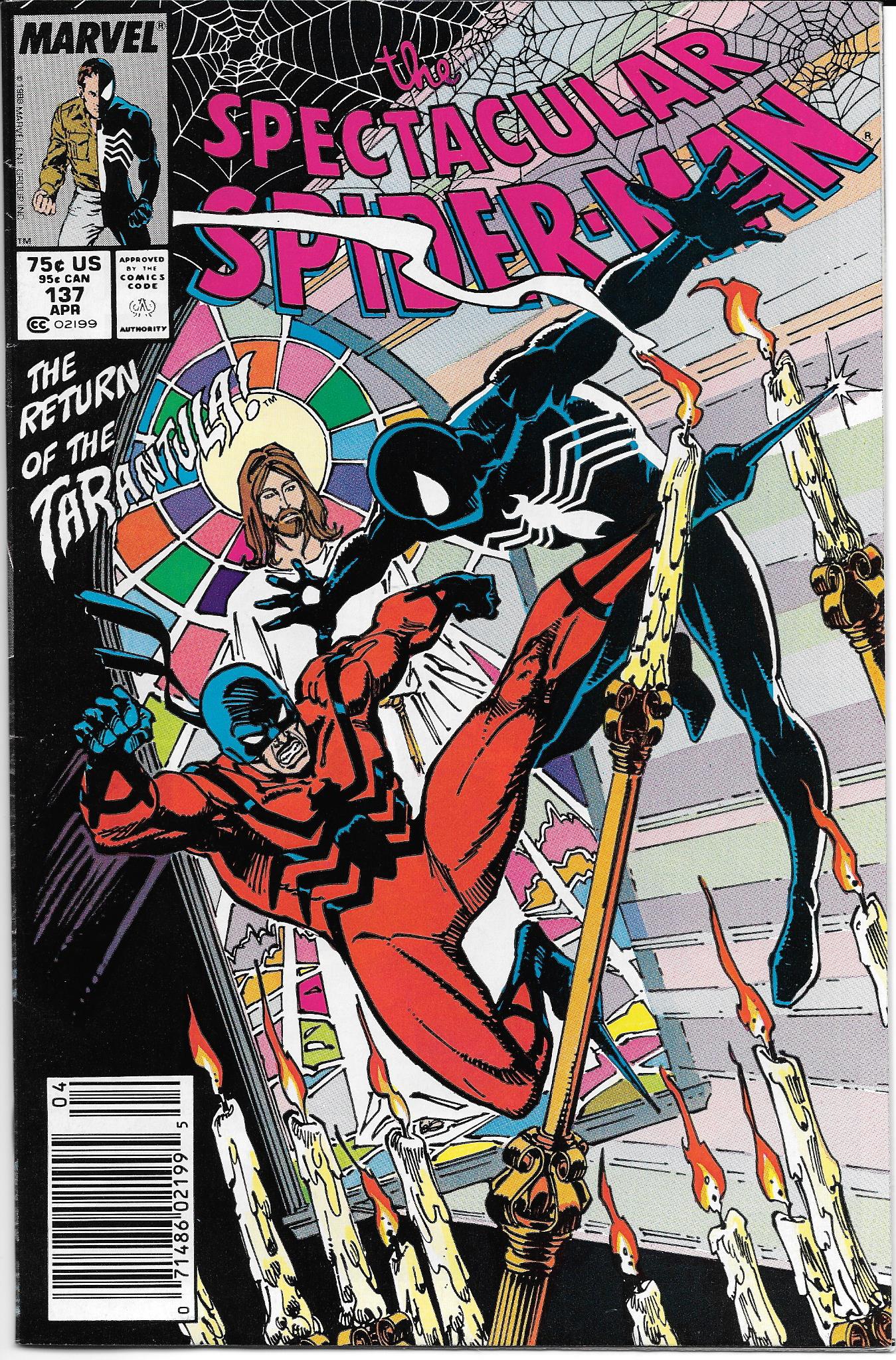 Spectacular Spider-Man #137 (Newsstand) VF