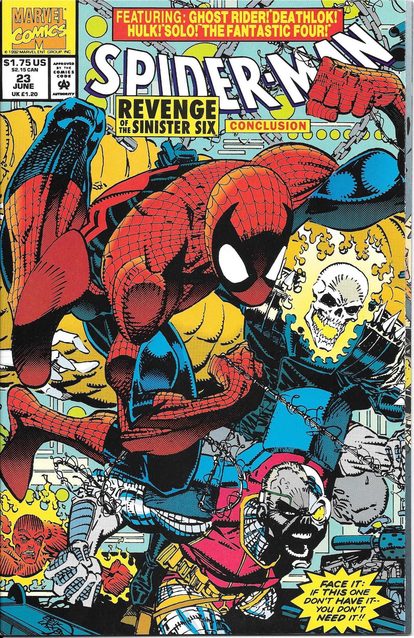 Spiderman #23 NM+