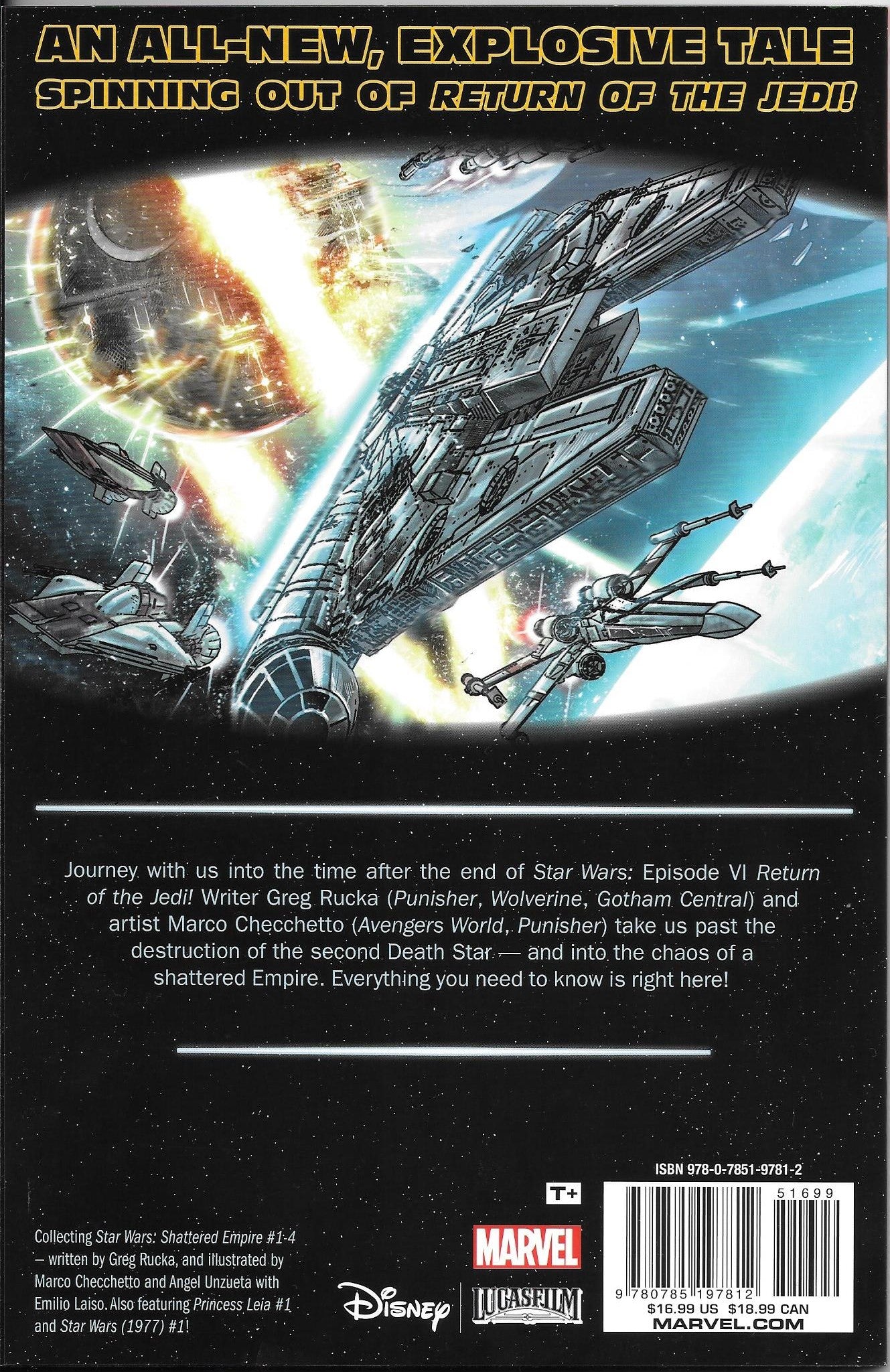 Star Wars Shattered Empire TPB NM+