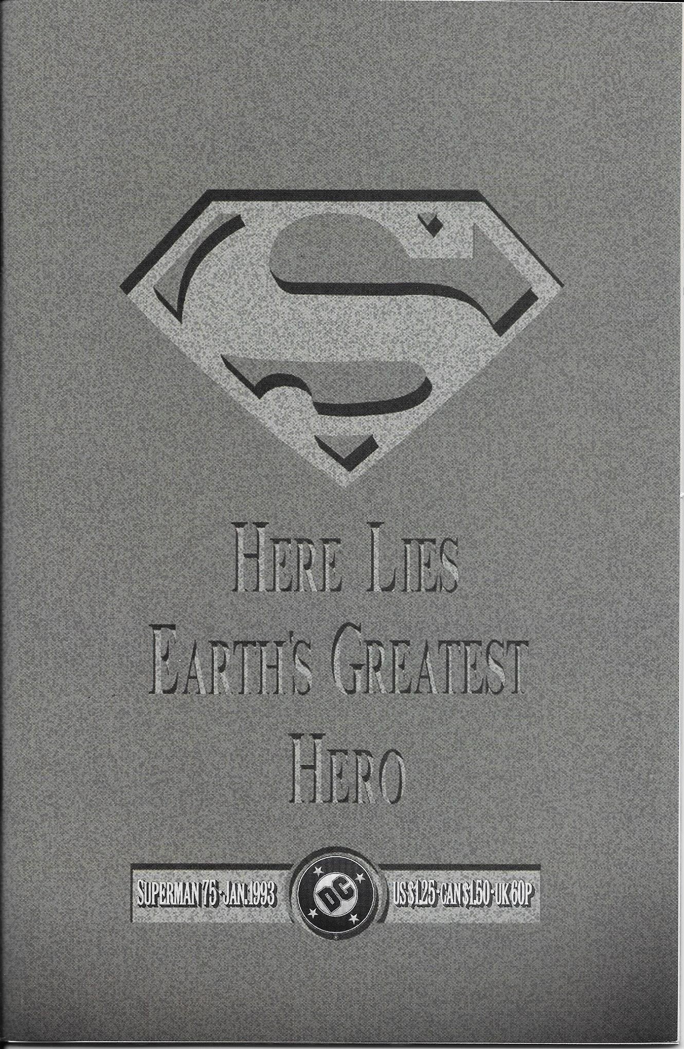 Superman #75 NM