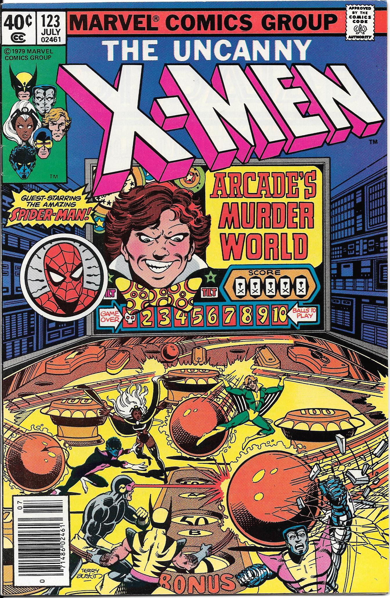 Uncanny X-Men #123 VF+/NM (Newsstand)