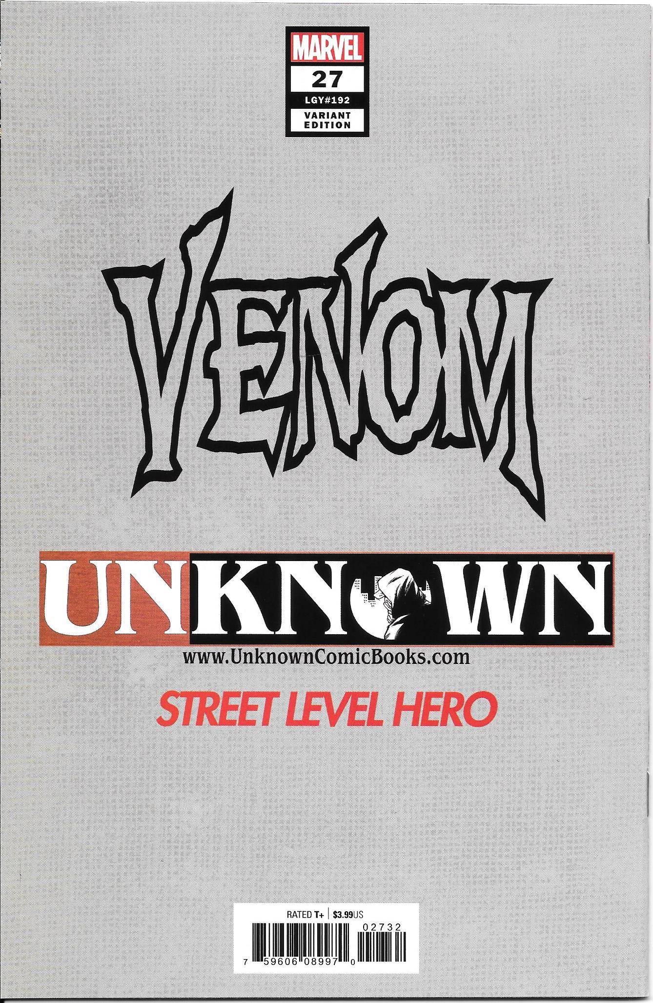 Venom #27 (2020) (Virgin) NM