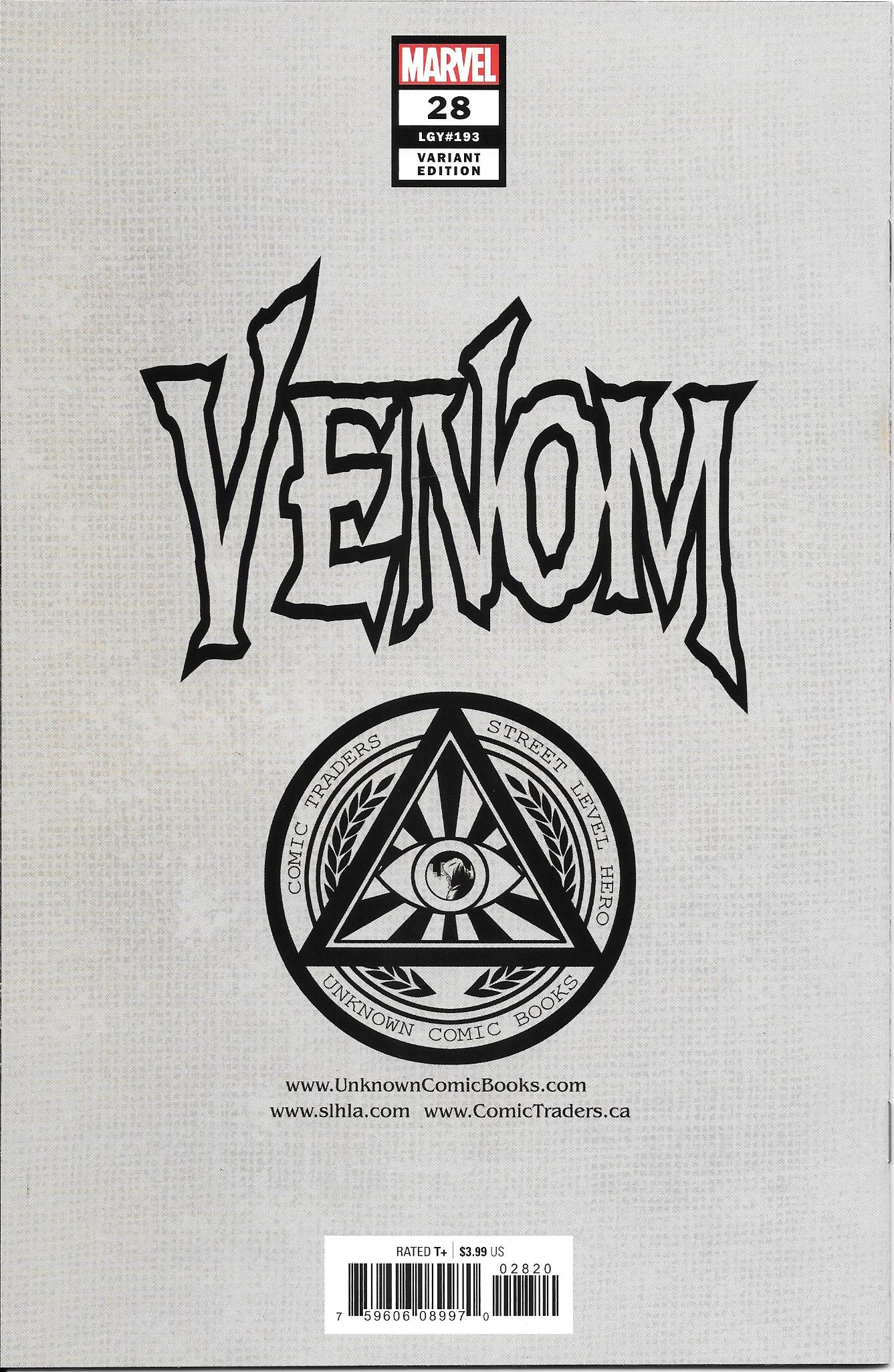 Venom #28 (2020) (Virgin) NM