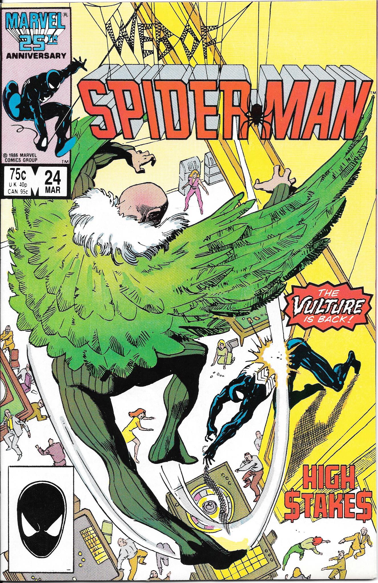 Web of Spiderman #24 NM
