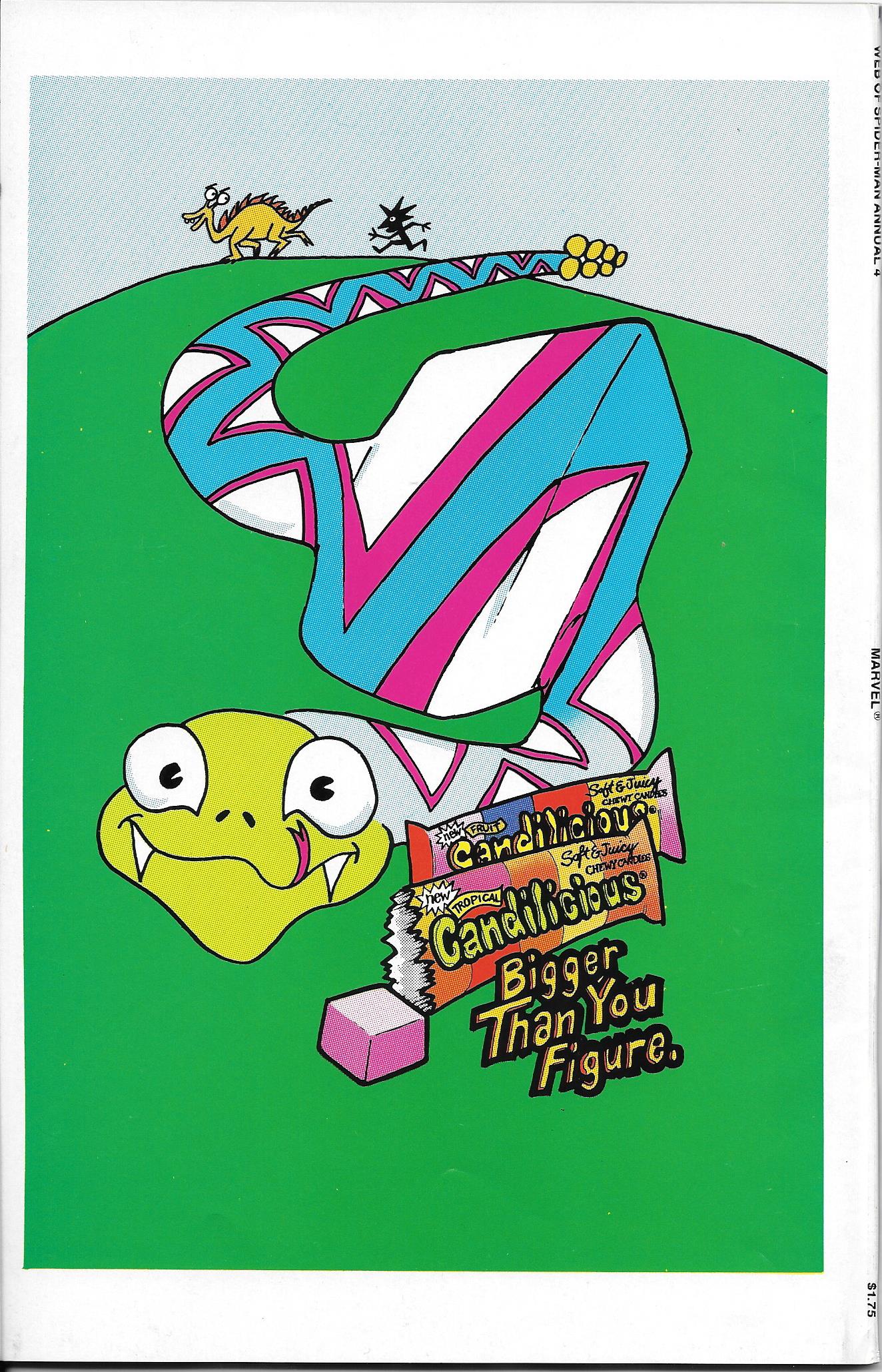 Web of Spiderman Annual #4 NM