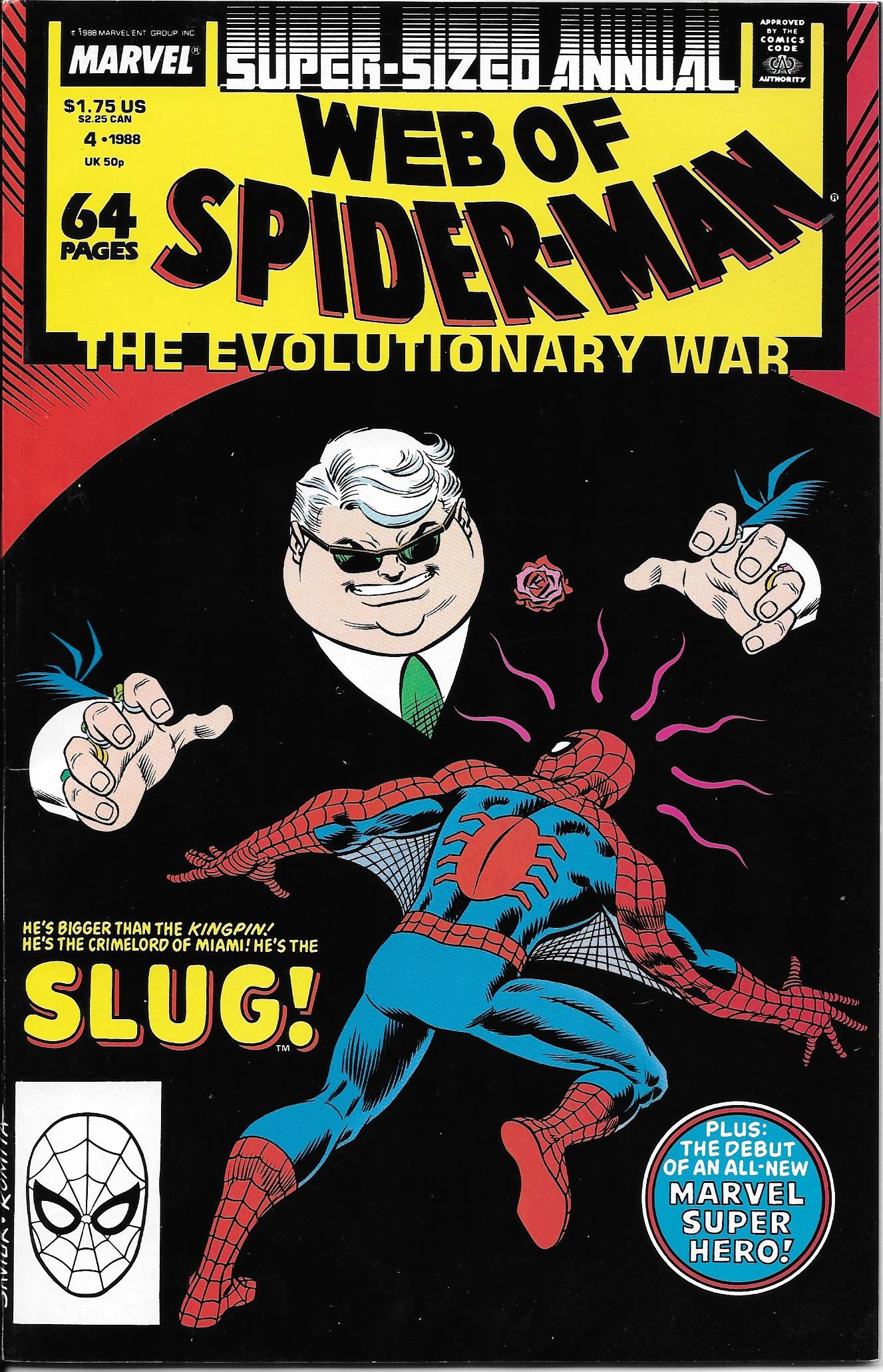 Web of Spiderman Annual #4 NM