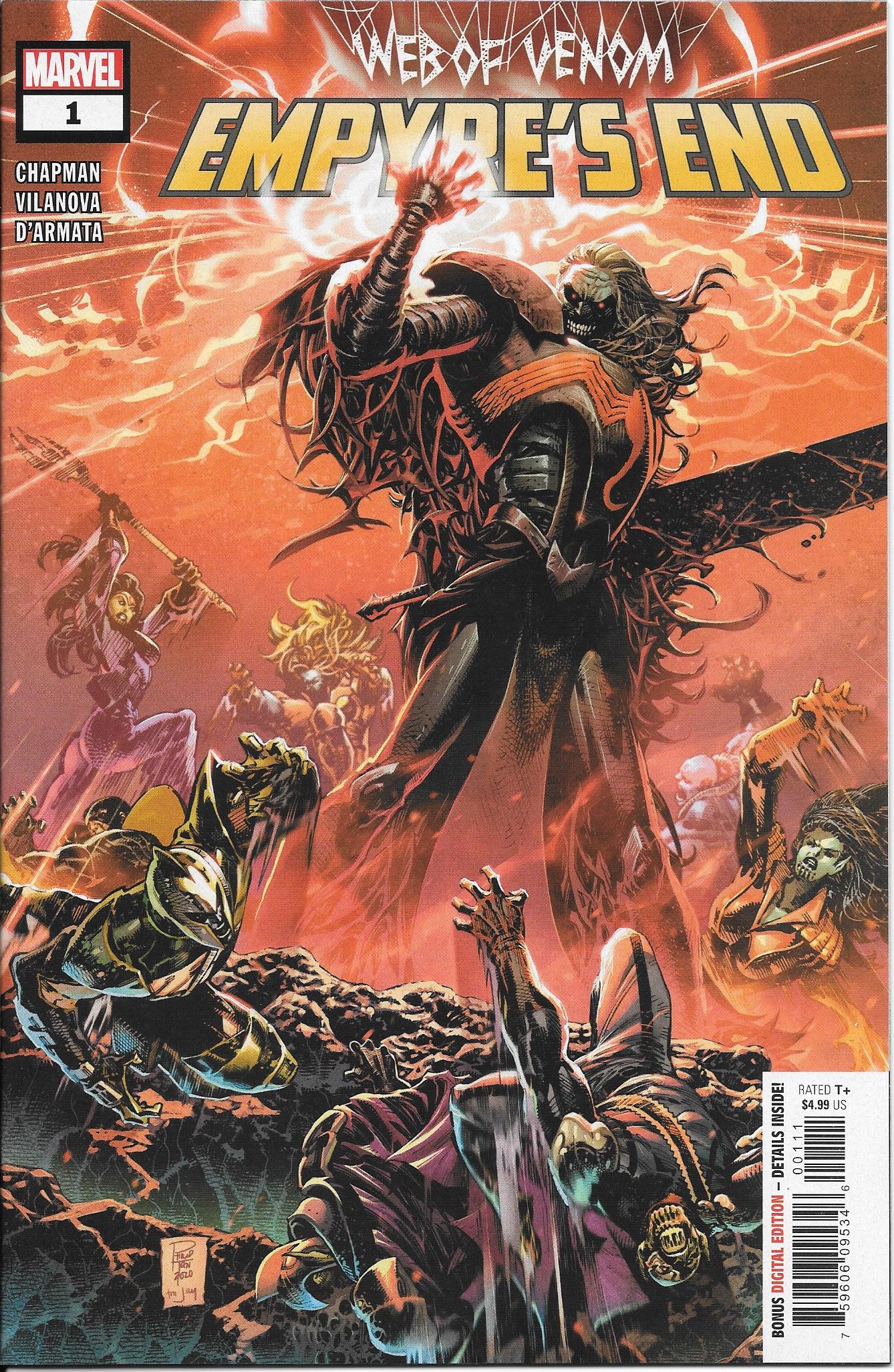 Web of Venom Empyre's End #1 NM+