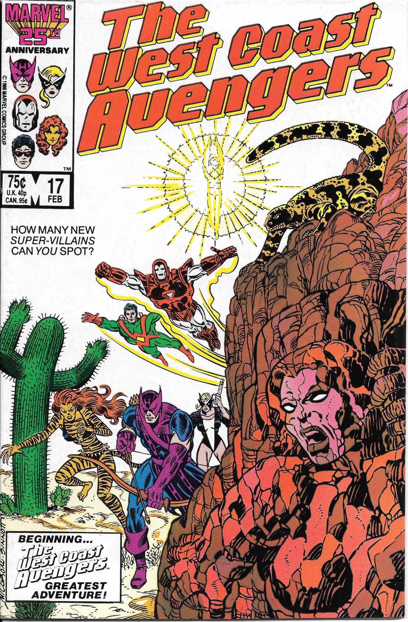 West Coast Avengers #17 NM