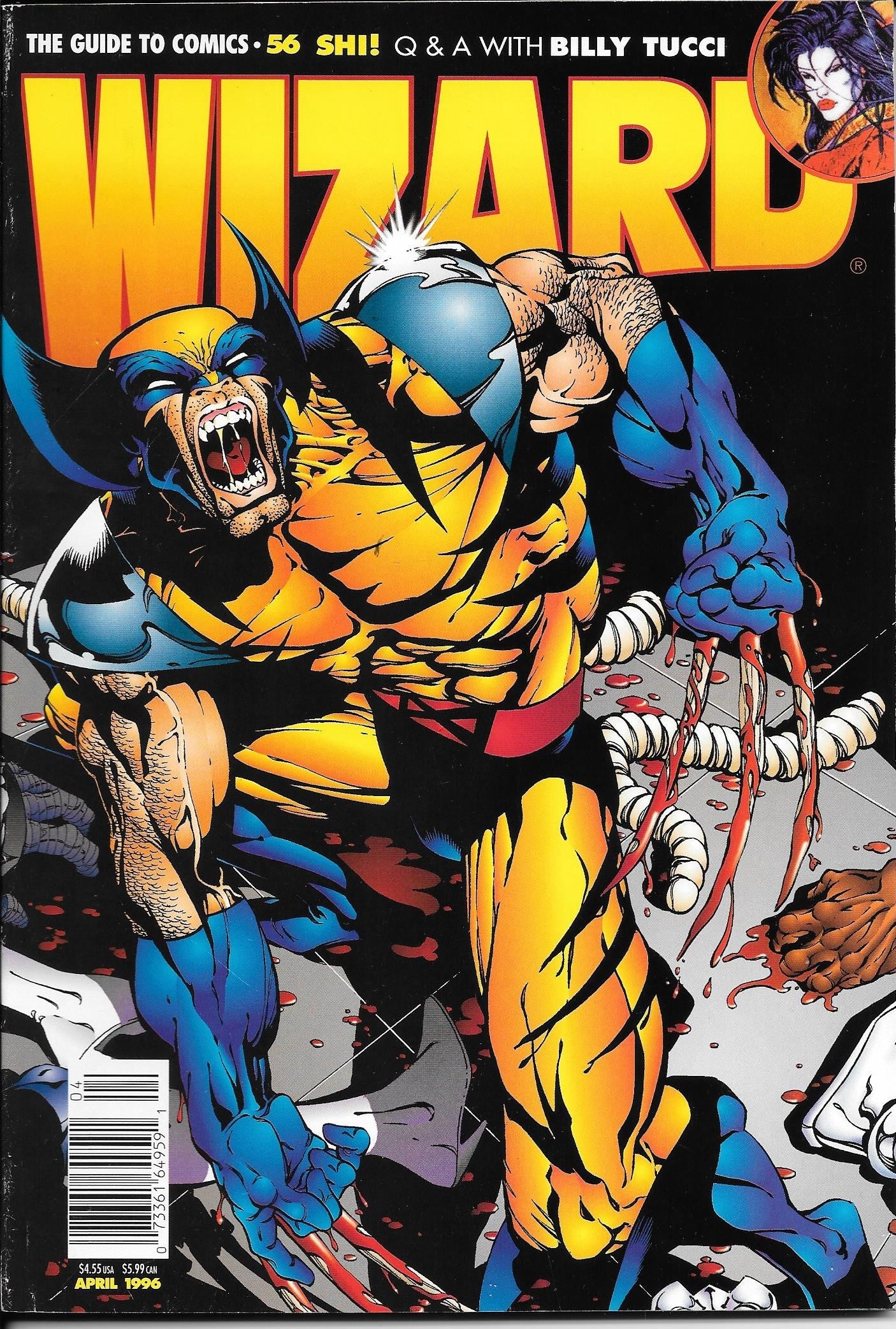 Wizard #56 VF+/-NM