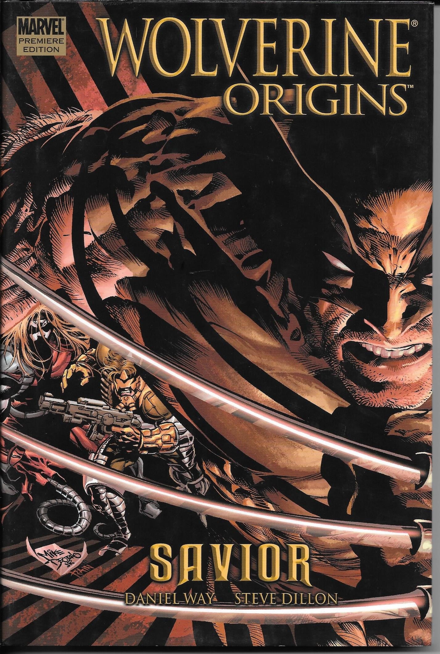 Wolverine Origins Savior "Hardcover Book" -NM