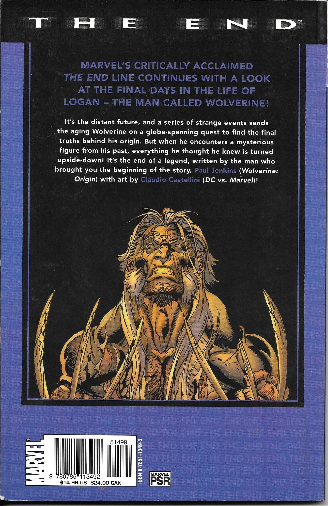 Wolverine The End TPB -NM