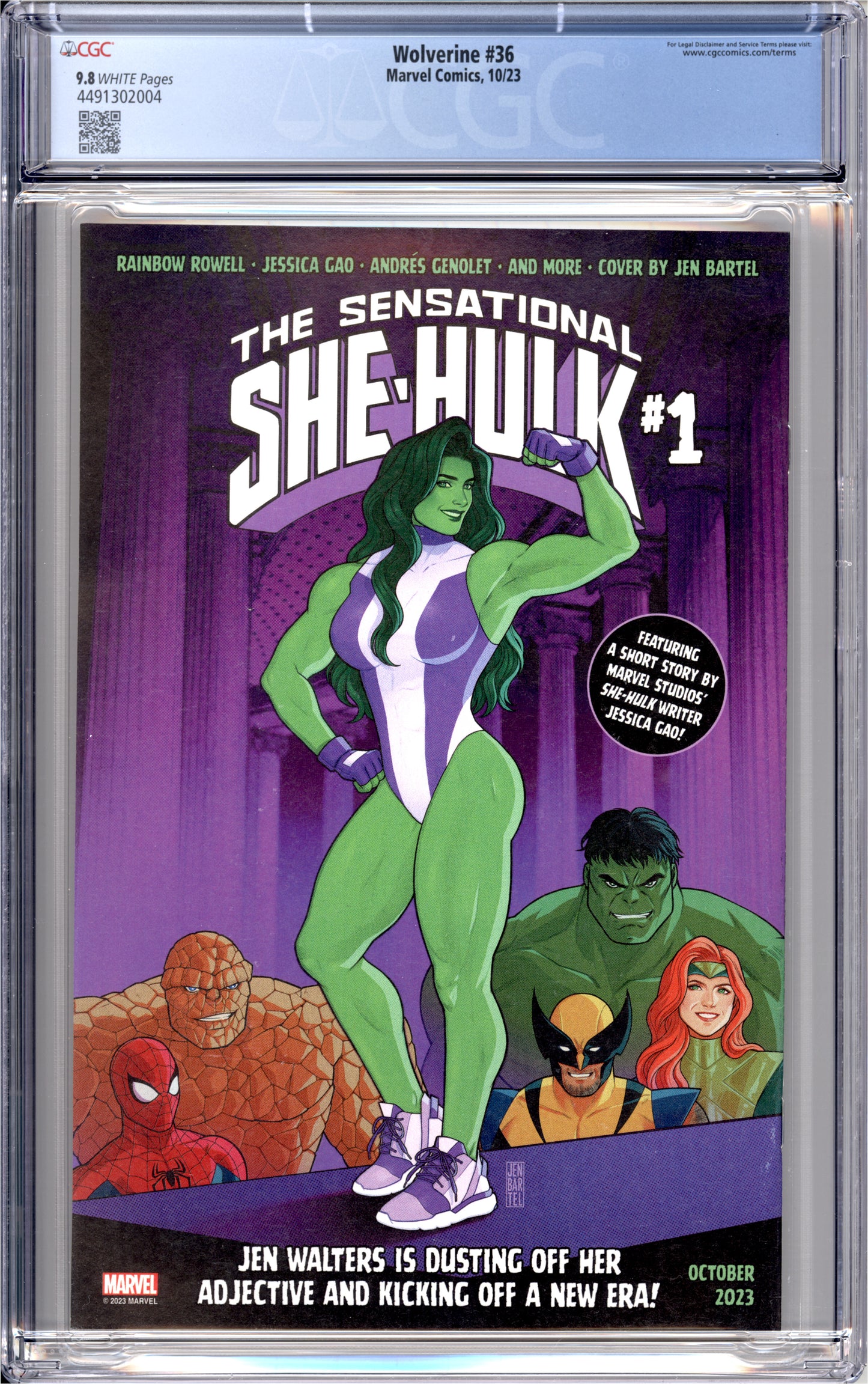 Wolverine #36 (9.8) "CGC"