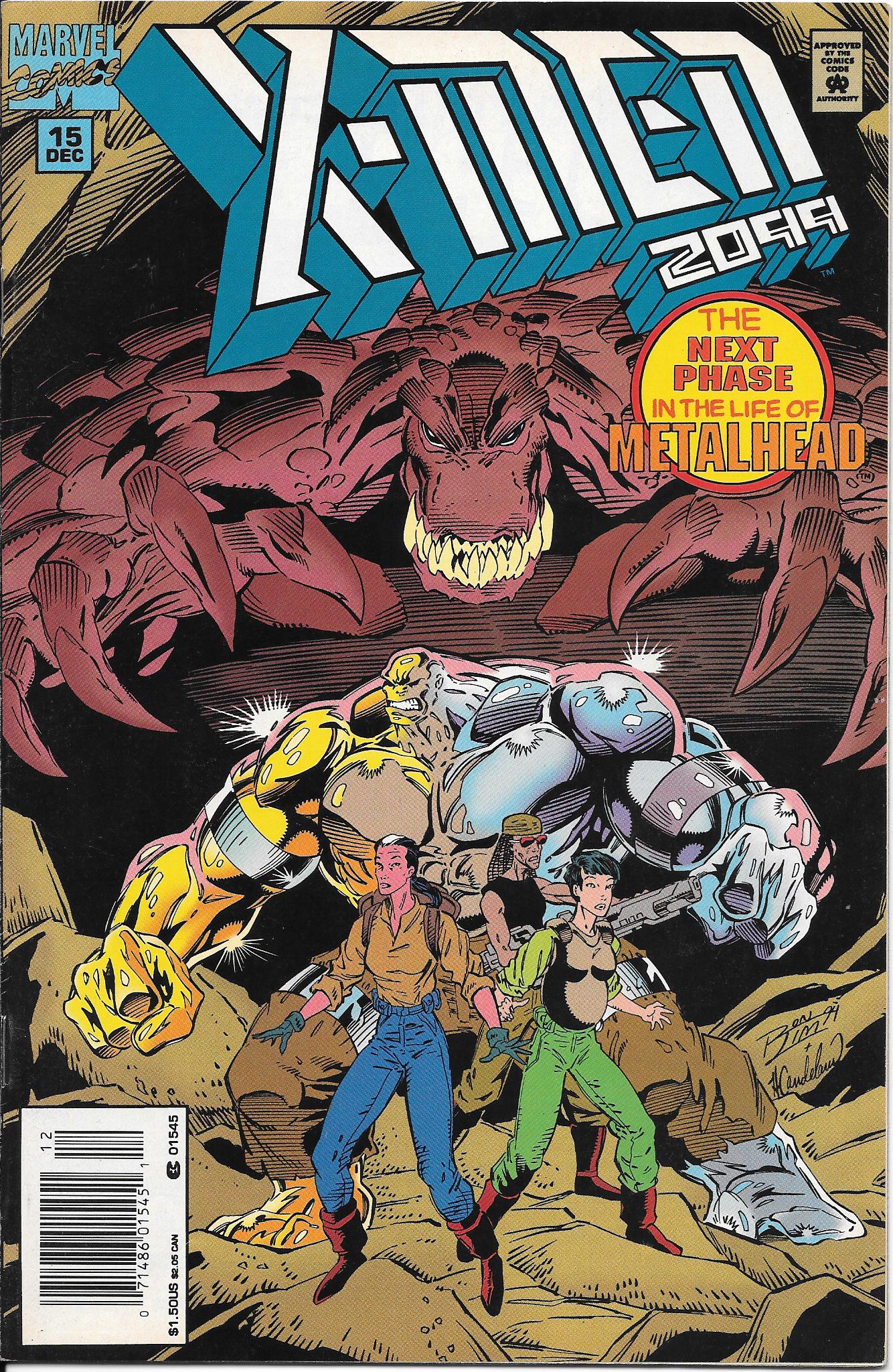 X-Men 2099 #15 (Newsstand) -NM