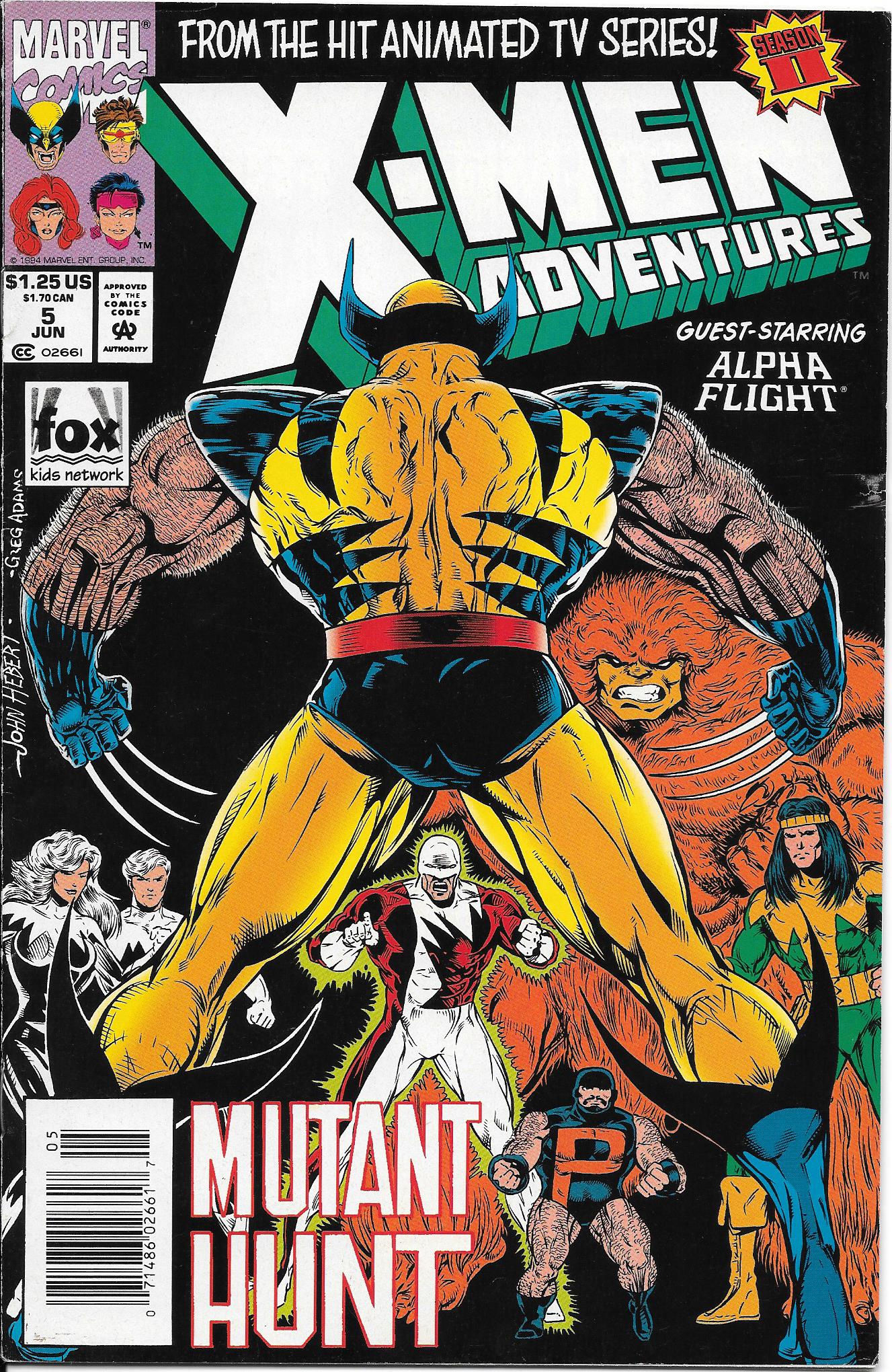 X-Men Adventures #5 (Newsstand) VF