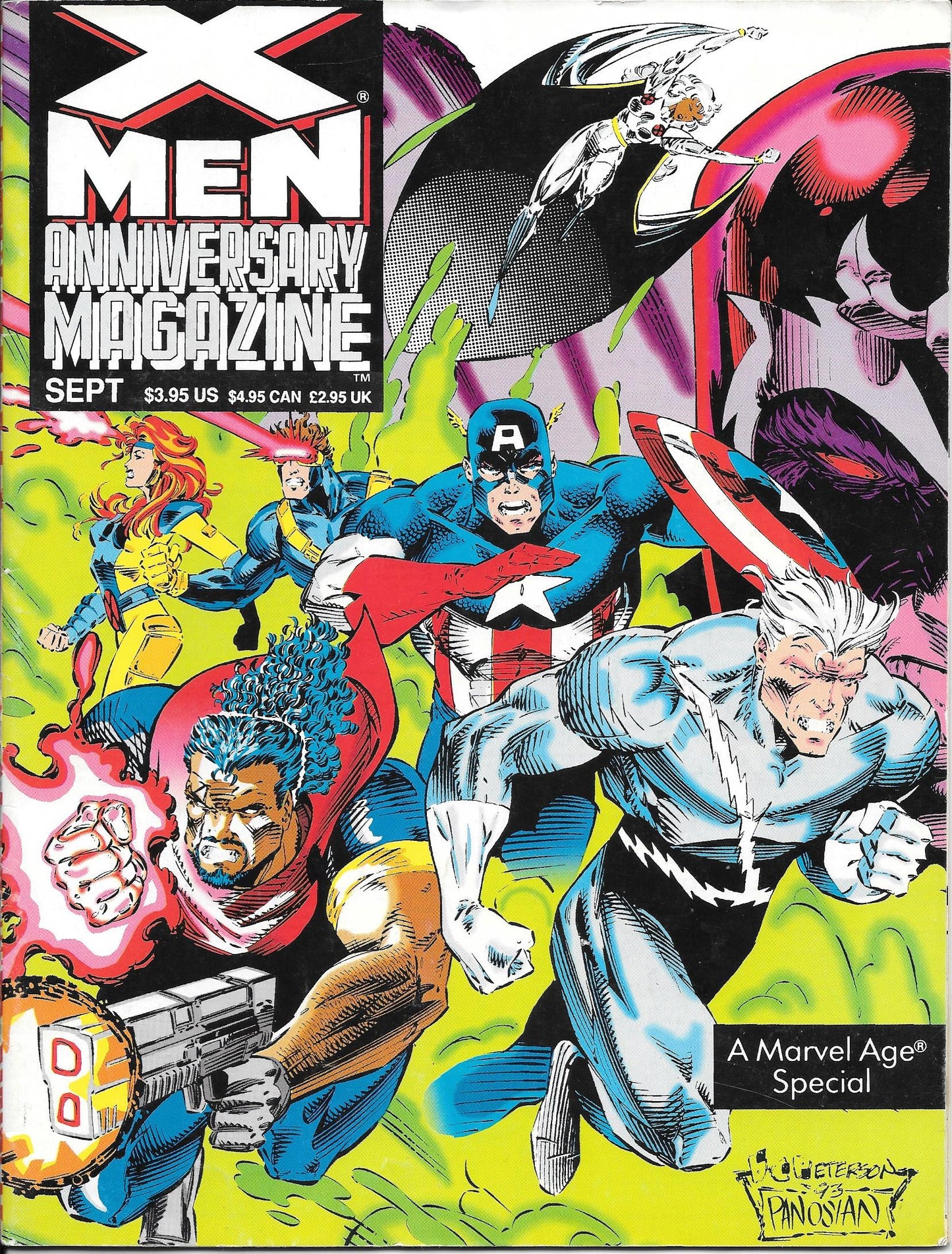 X-Men Anniversary Magazine September 1993 VF+